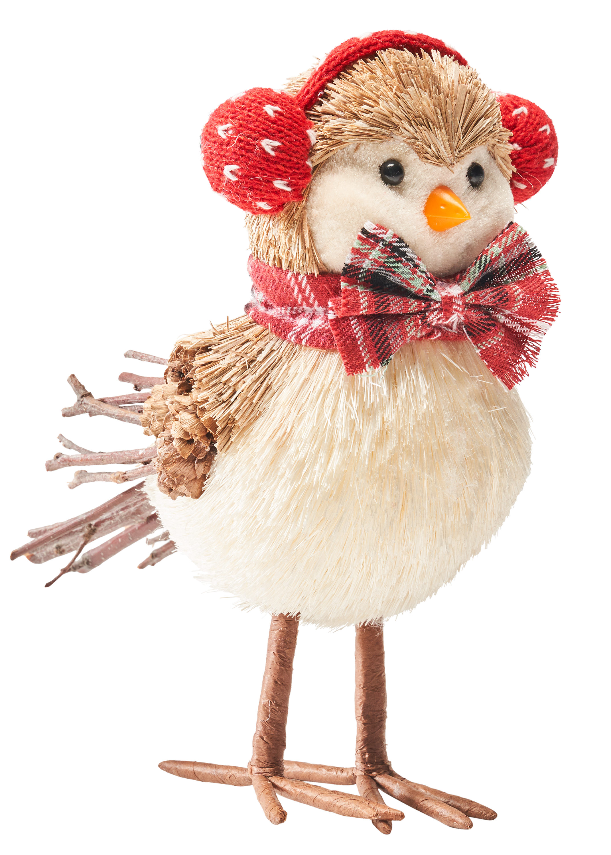 Image of Bass Pro Shops Bird with Bow Tie and Earmuffs Decor