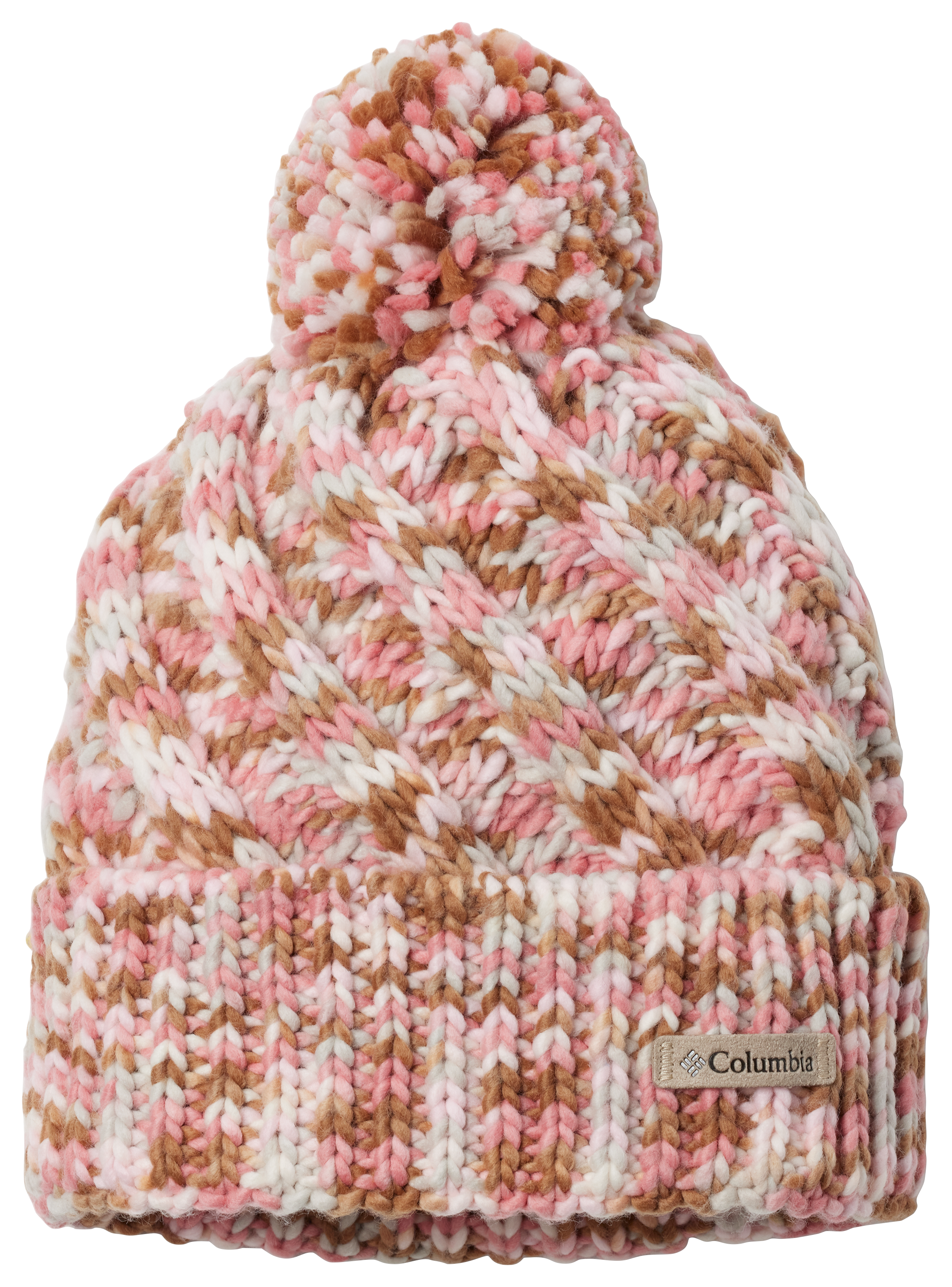 Image of Columbia Bundle Up II Beanie for Ladies - Pink Agave Ombre