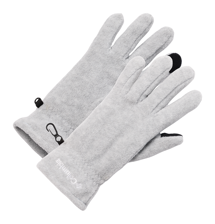 Image of Columbia Benton Springs II Fleece Gloves for Ladies - Cirrus Grey Heather - S