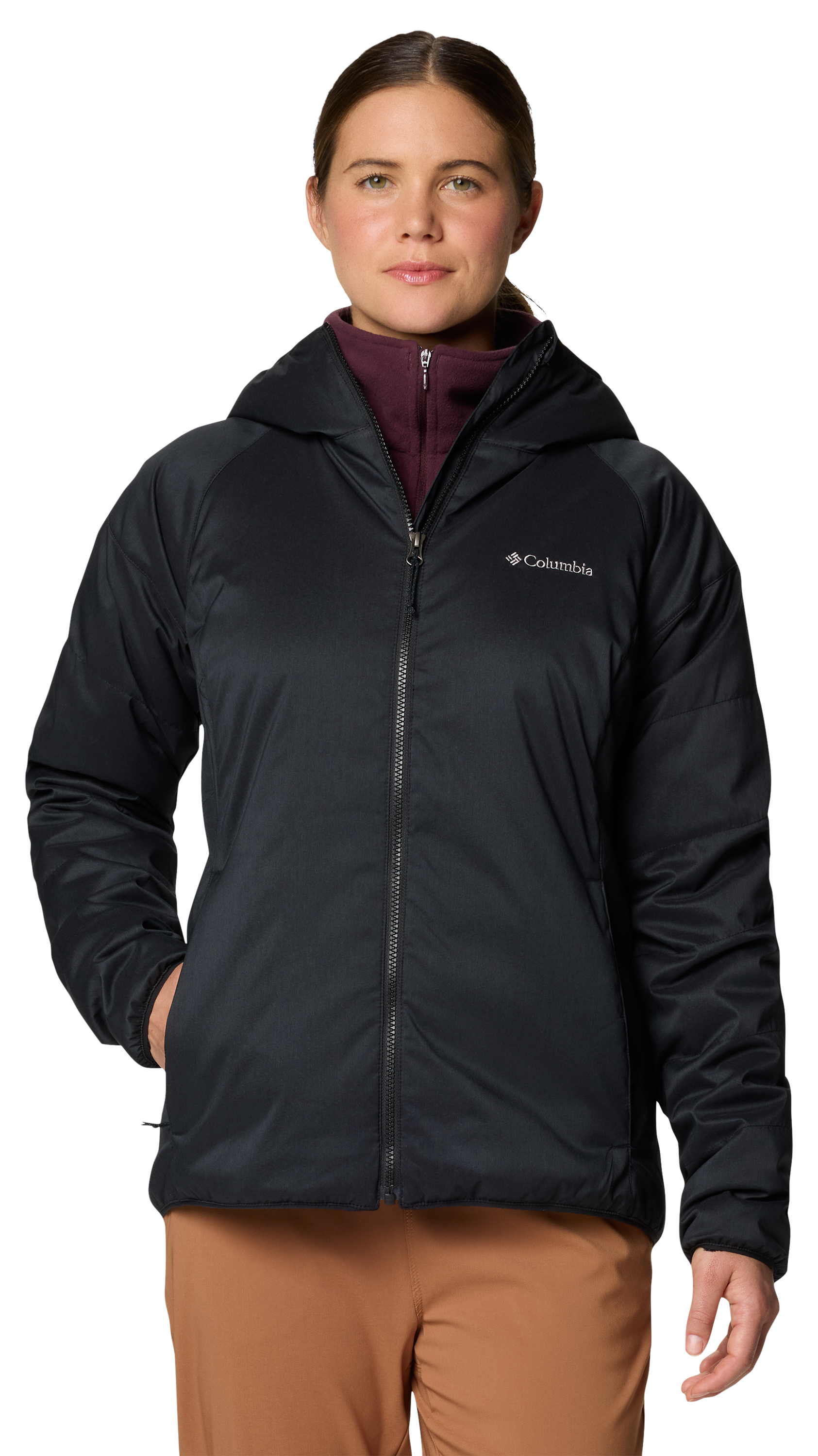 Image of Columbia Kruser Ridge III Plush Softshell Jacket for Ladies - Black Heather - S