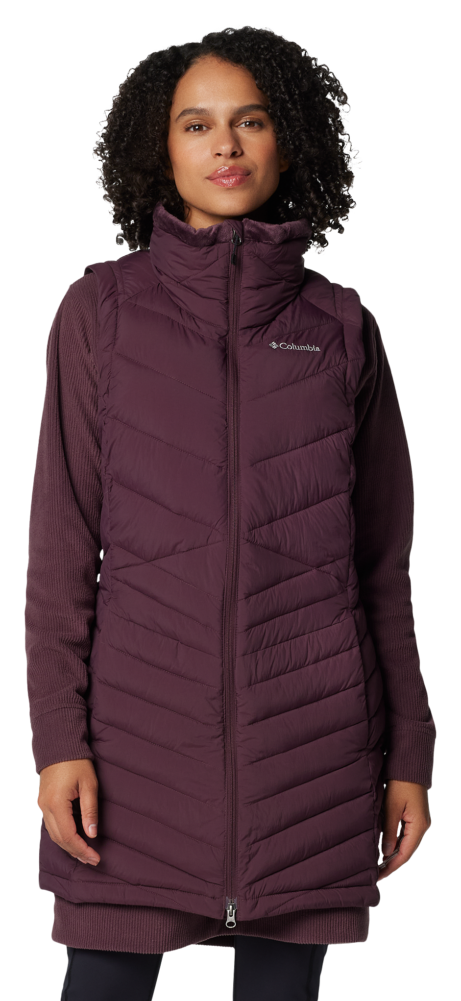 Image of Columbia Joy Peak II Long Vest for Ladies - Moonvista