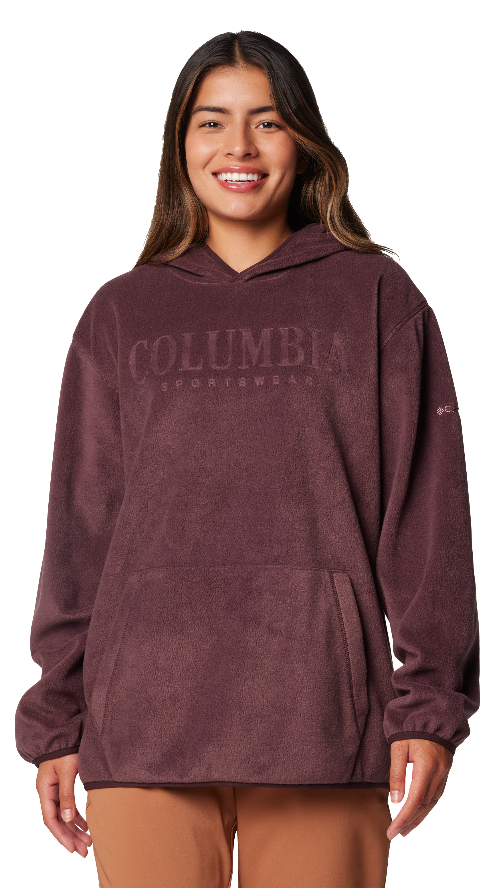 Image of Columbia Trek Fleece Long-Sleeve Hoodie for Ladies - Moonvista/Casual Brand - S