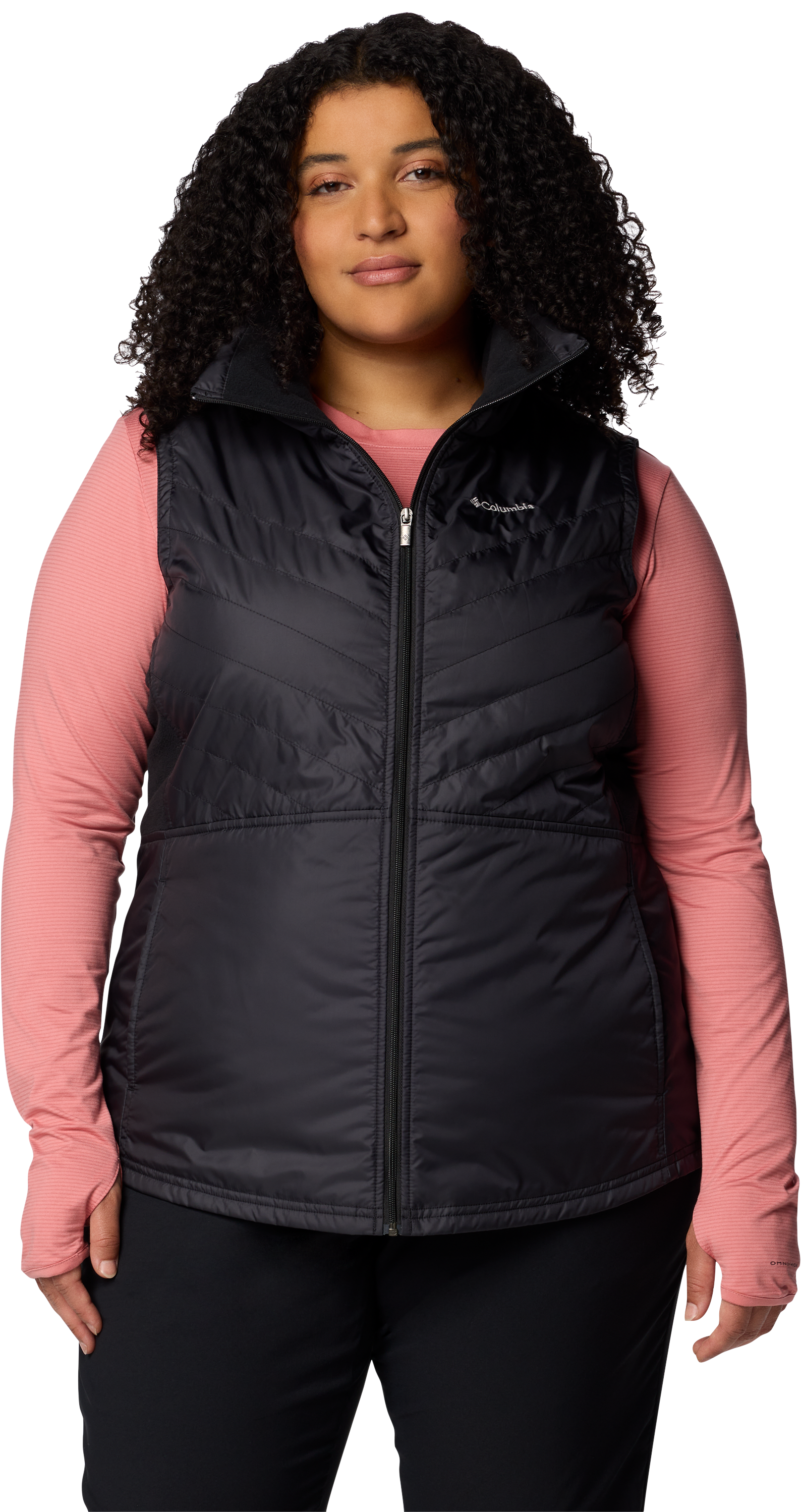 Image of Columbia Mix It Around III Vest for Ladies - Black - 1X