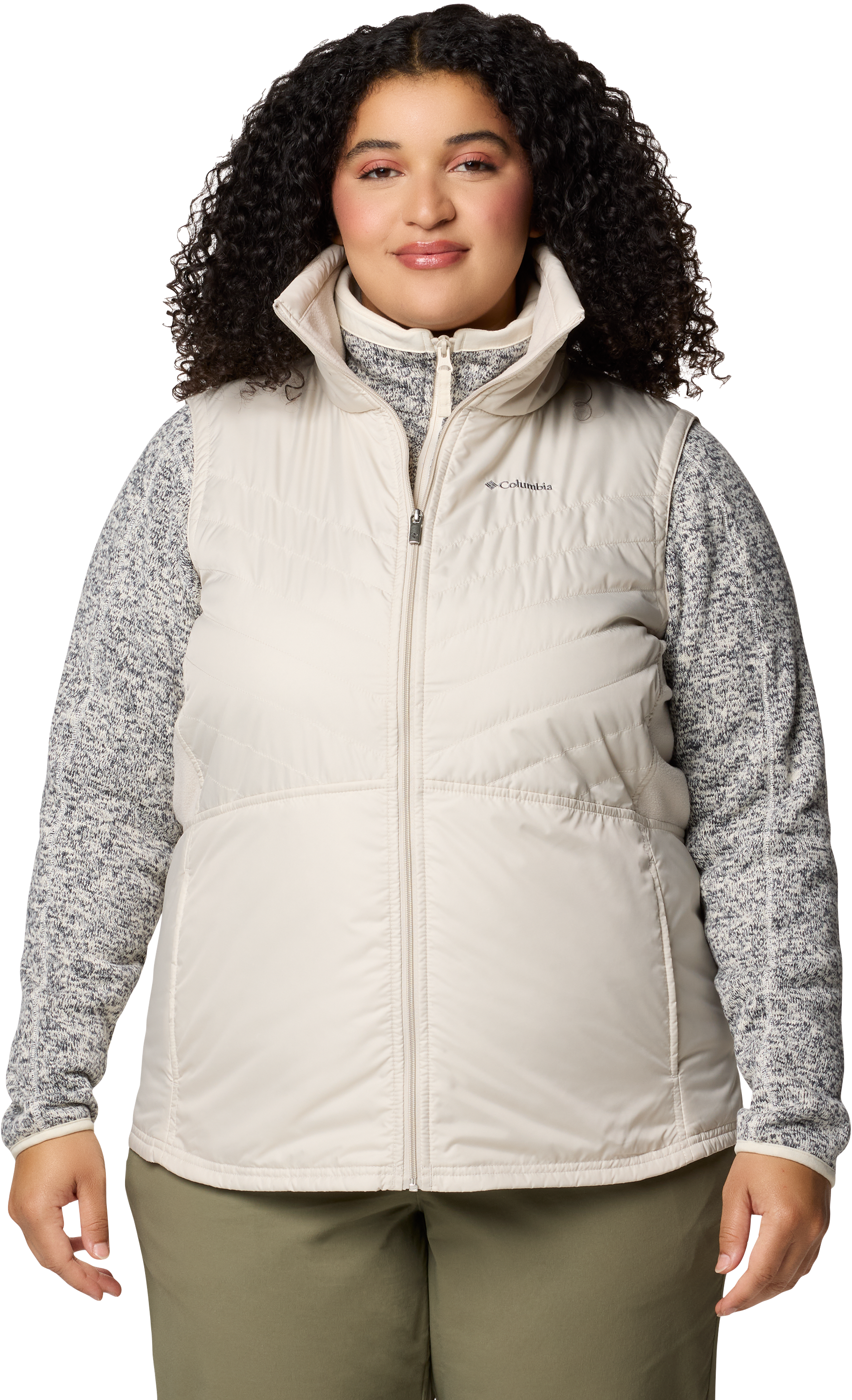 Image of Columbia Mix It Around III Vest for Ladies - Dark Stone