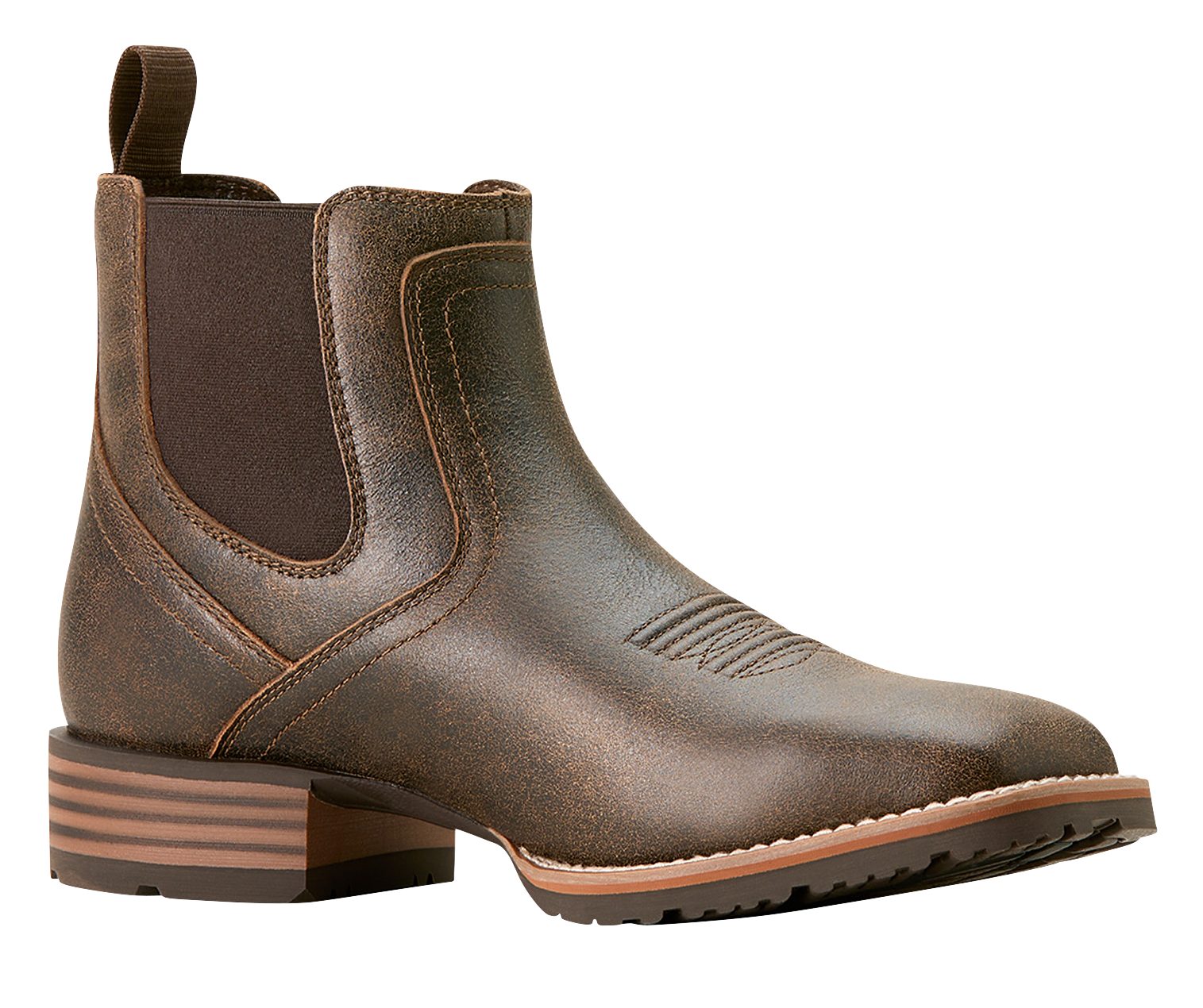 Image of Ariat Hybrid Low Boy Western Boots for Men - Acorn - 9M