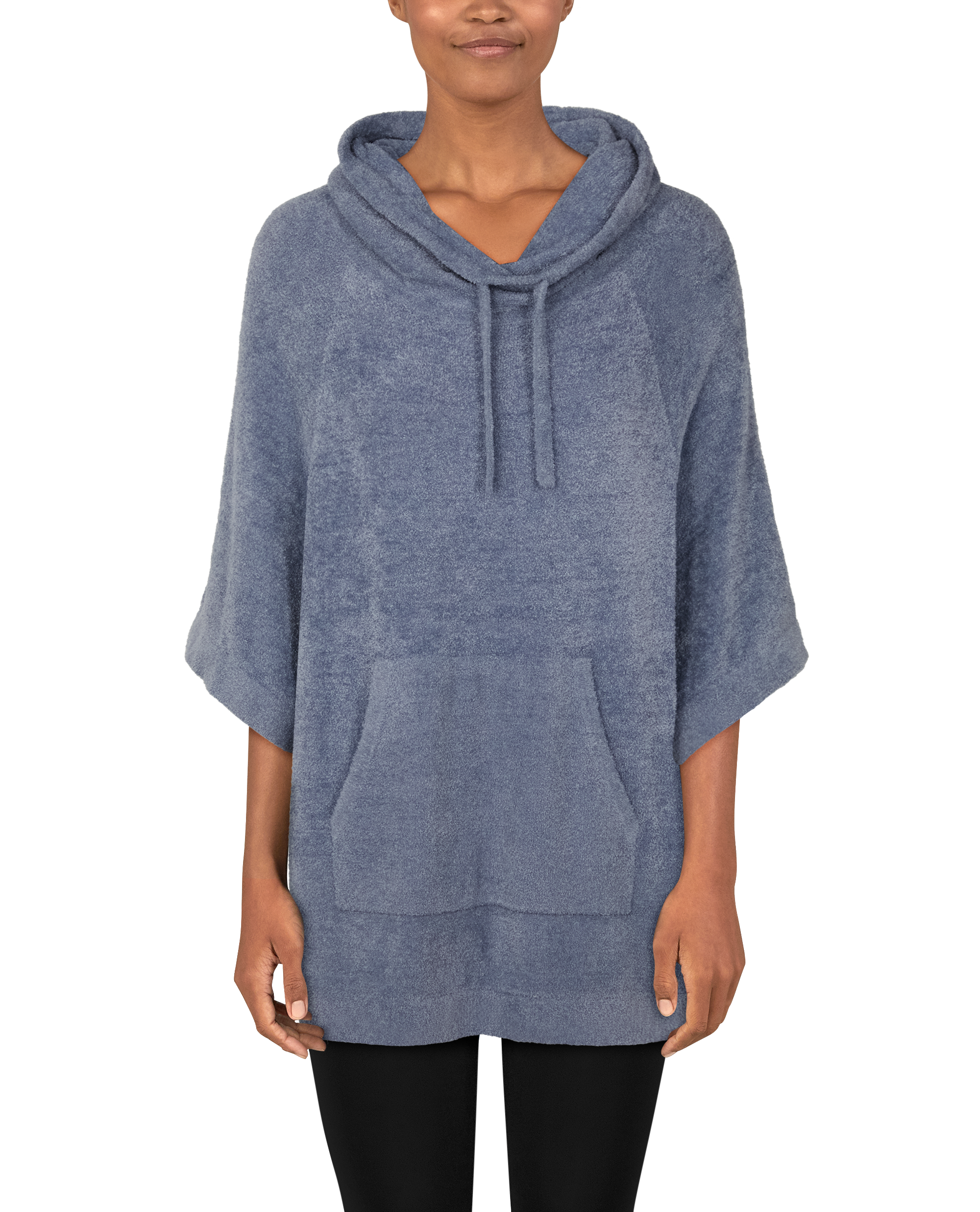 NATURAL REFLECTIONS Cozy Cowl Poncho for Ladies