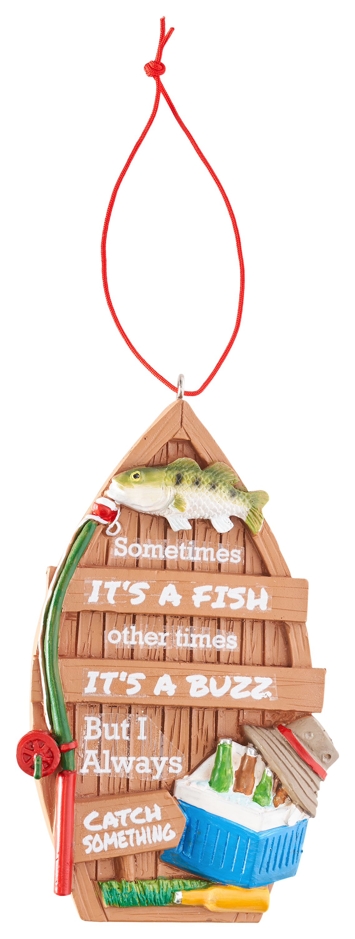 Image of Bass Pro Shops Boat Sign Ornament