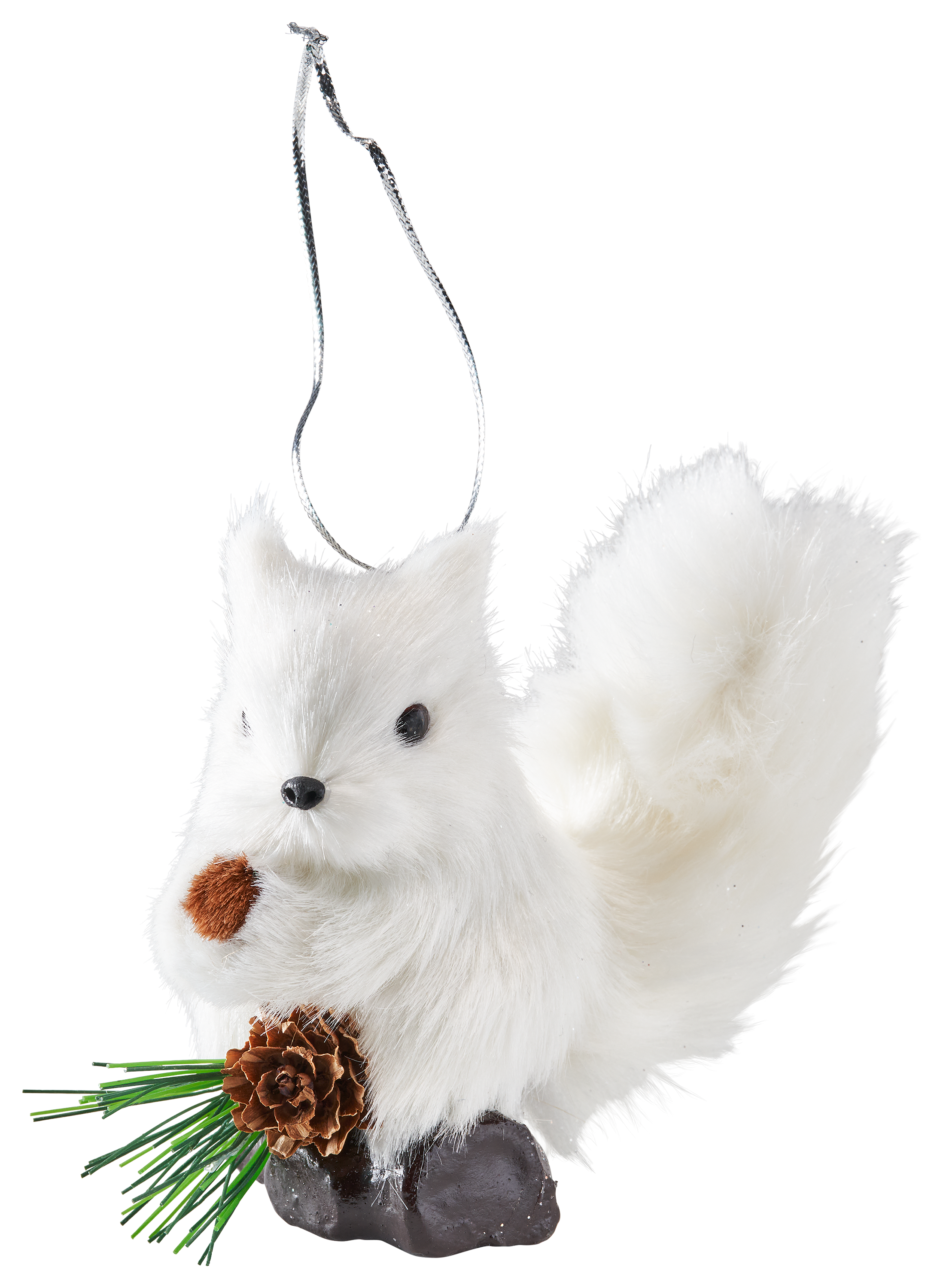 BASS PRO SHOPS White Squirrel Ornament