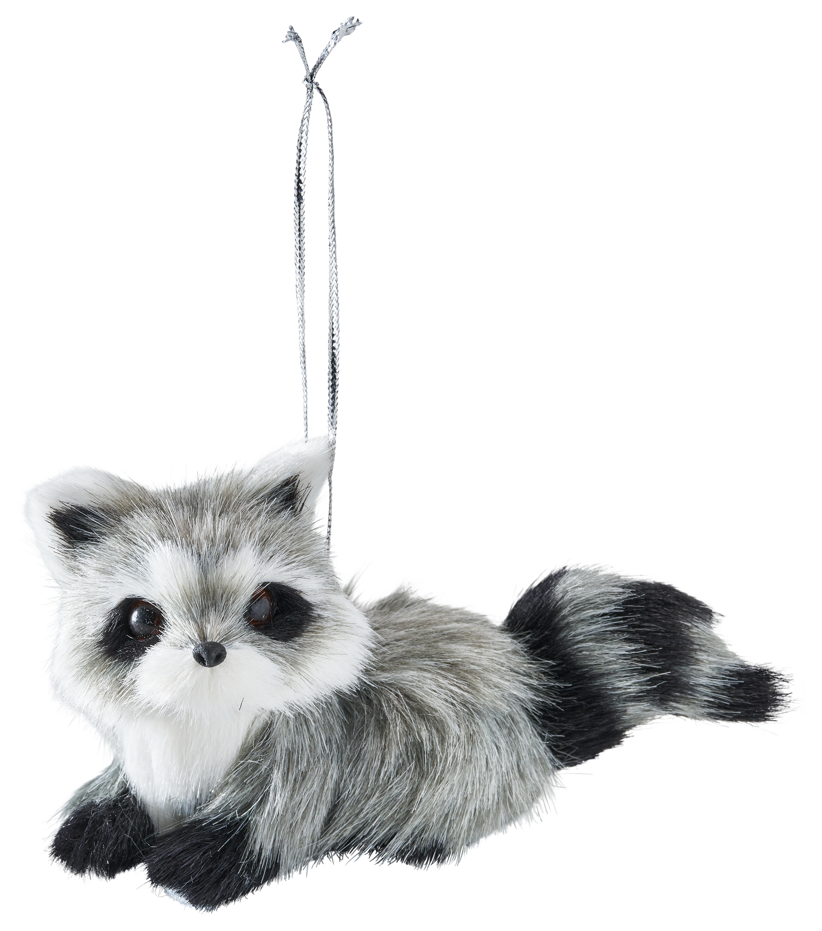 BASS PRO SHOPS Gray Raccoon Ornament