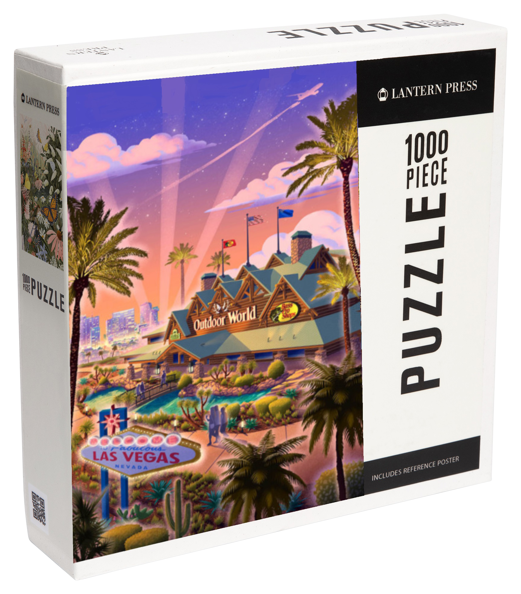 Image of Lantern Press Bass Pro Shops and Las Vegas Strip Puzzle