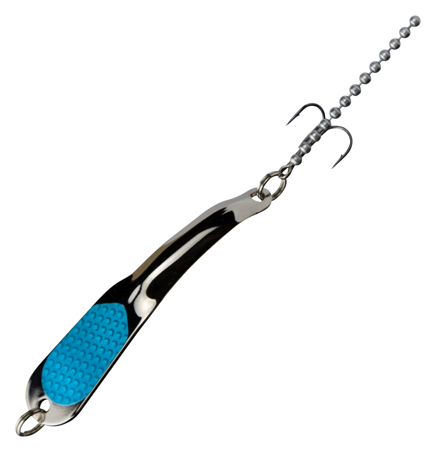 Iron Decoy Steely Spoon - Silver/Light Blue - 2″ - 1/10 oz.