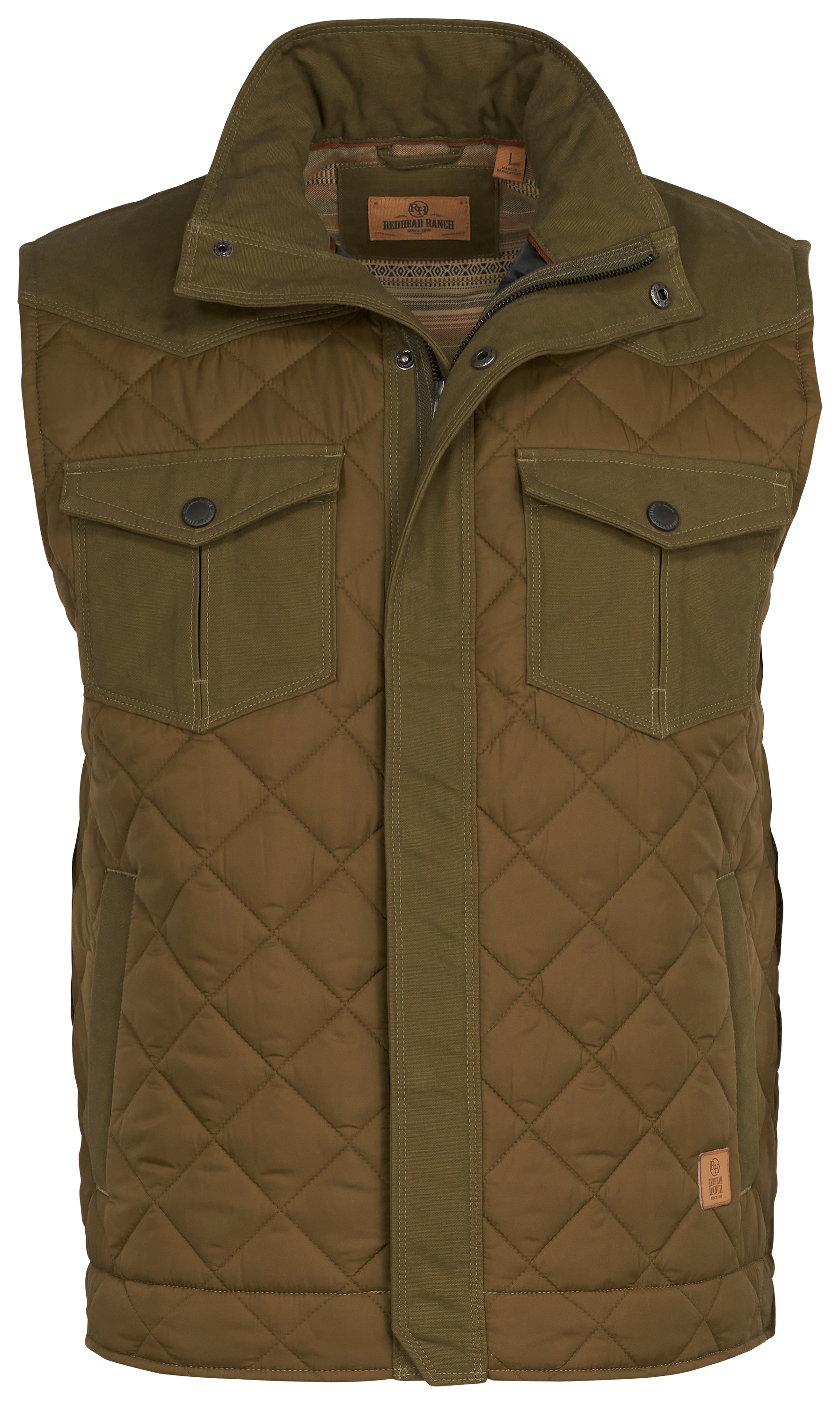 Image of RedHead Ranch Wilsons Creek Quilted Vest for Men