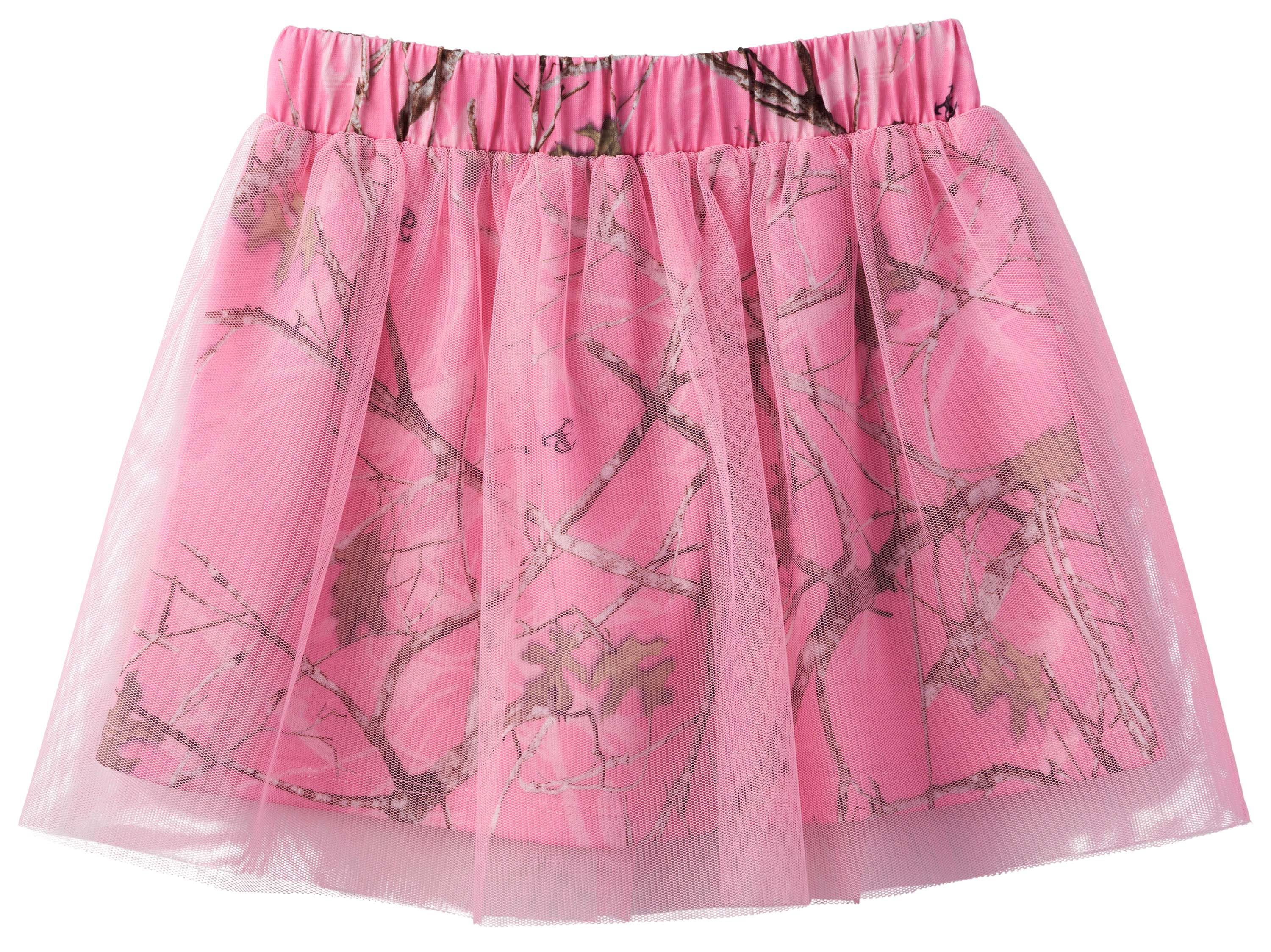 Bass Pro Shops Tulle Skirt for Toddlers – TrueTimber Conceal Pink – 2T