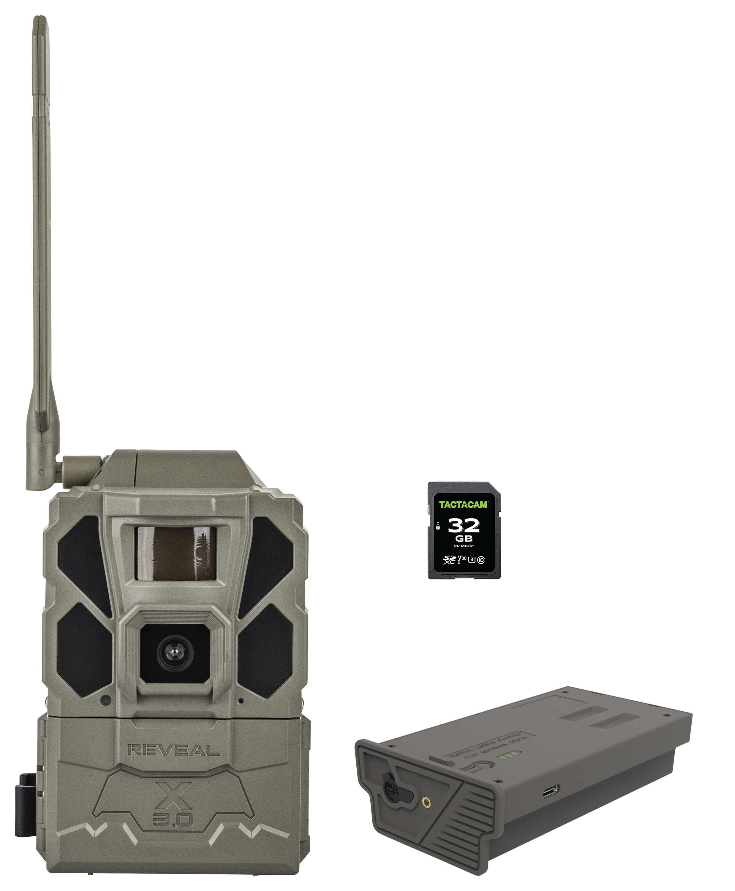 Image of Tactacam Reveal X 3.0 Cellular Trail Camera Bundle