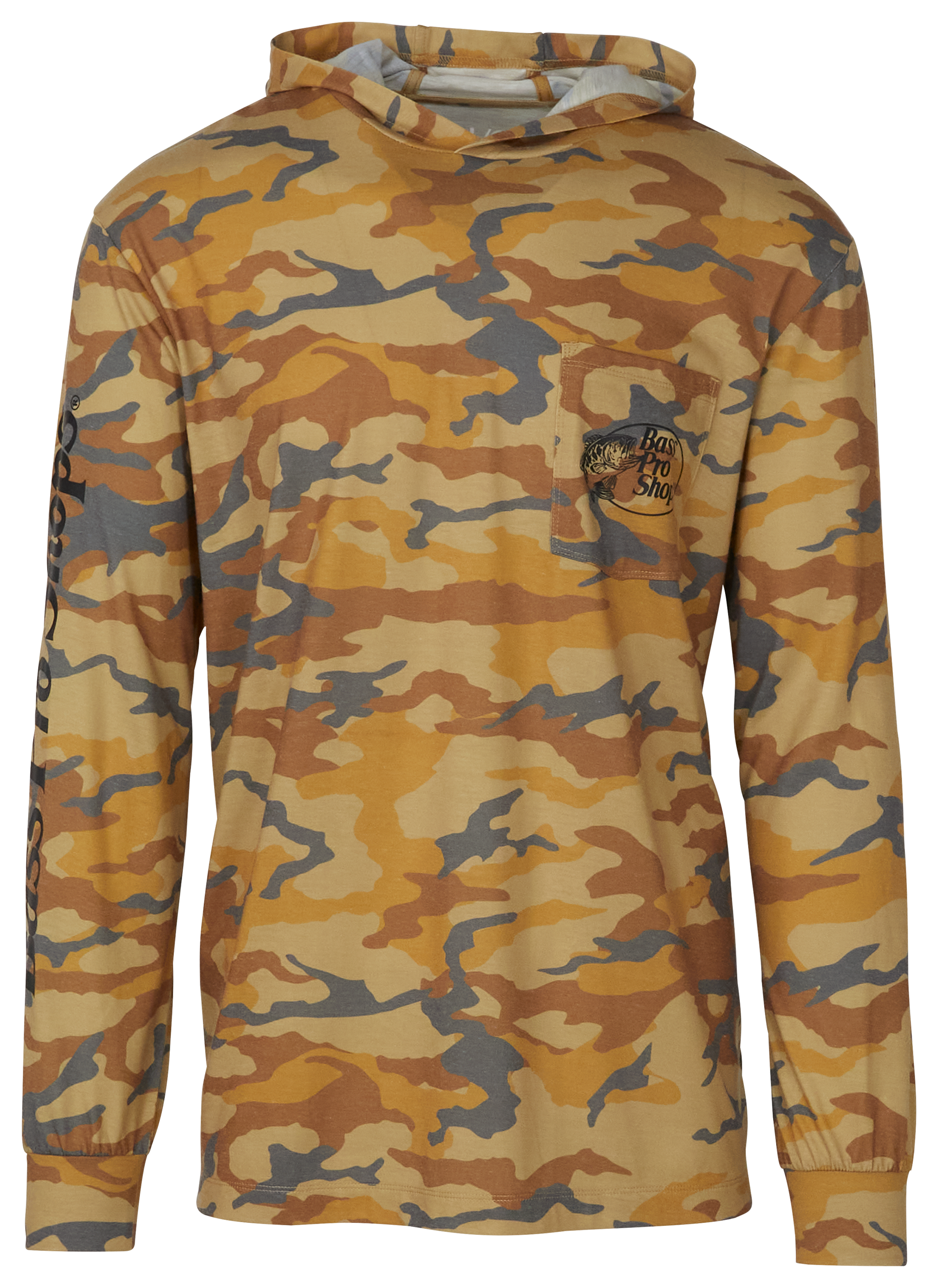 Bass Pro Shops Lightweight Long-Sleeve Hooded Tee for Men