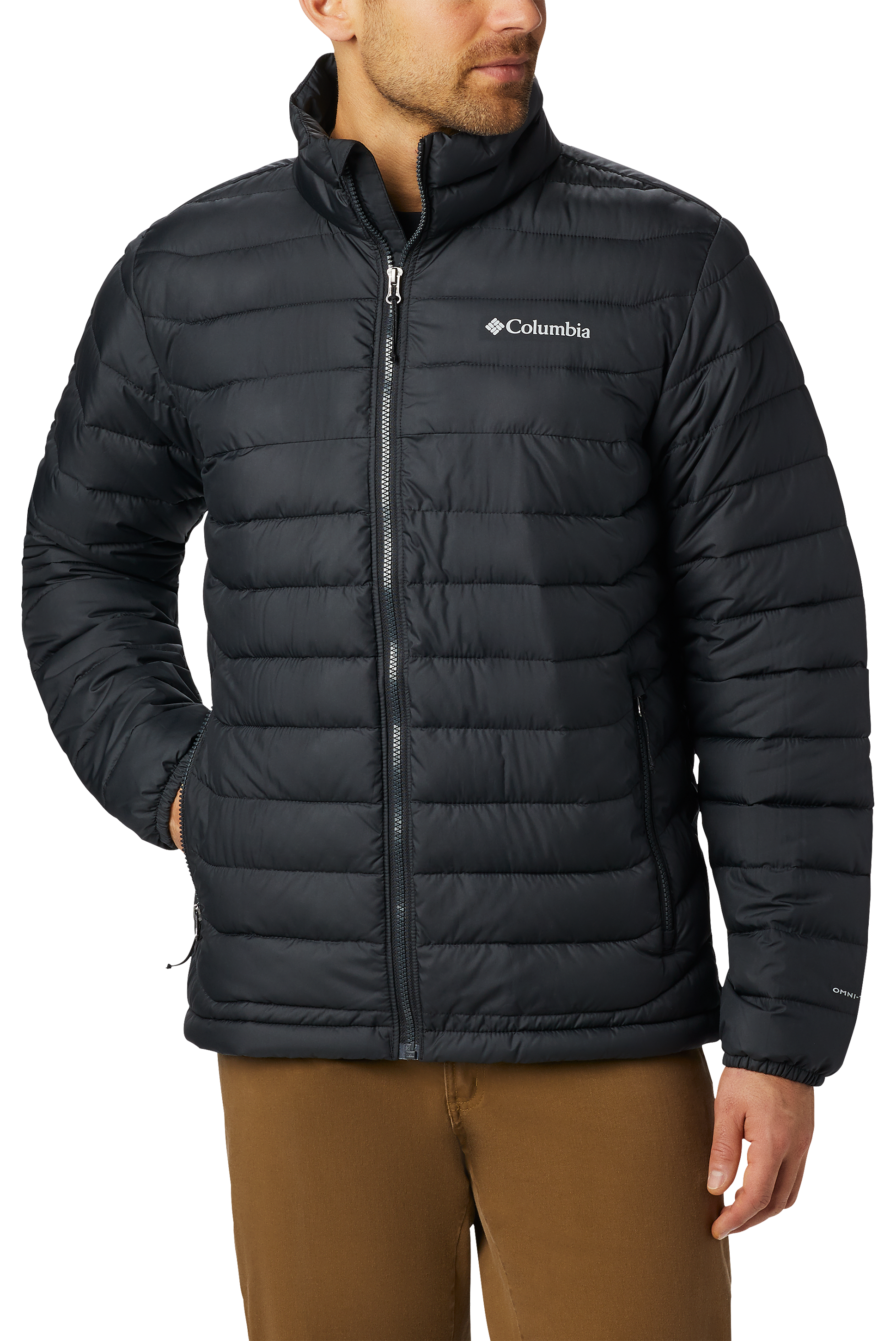 Image of Columbia Powder Lite II Jacket for Men - Black - 3XL