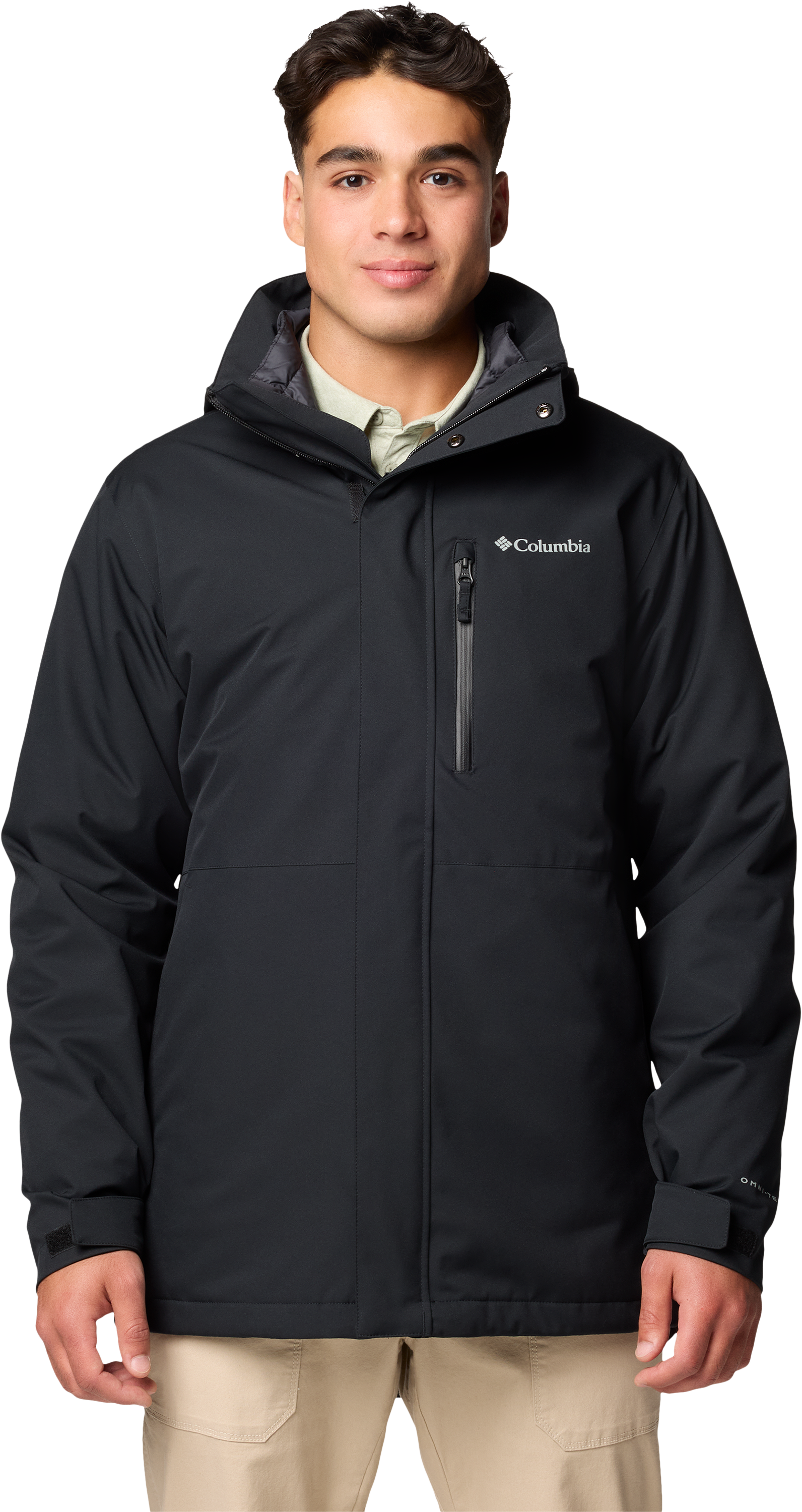 Image of Columbia Abiqua Falls Interchange Jacket for Men - Black - S