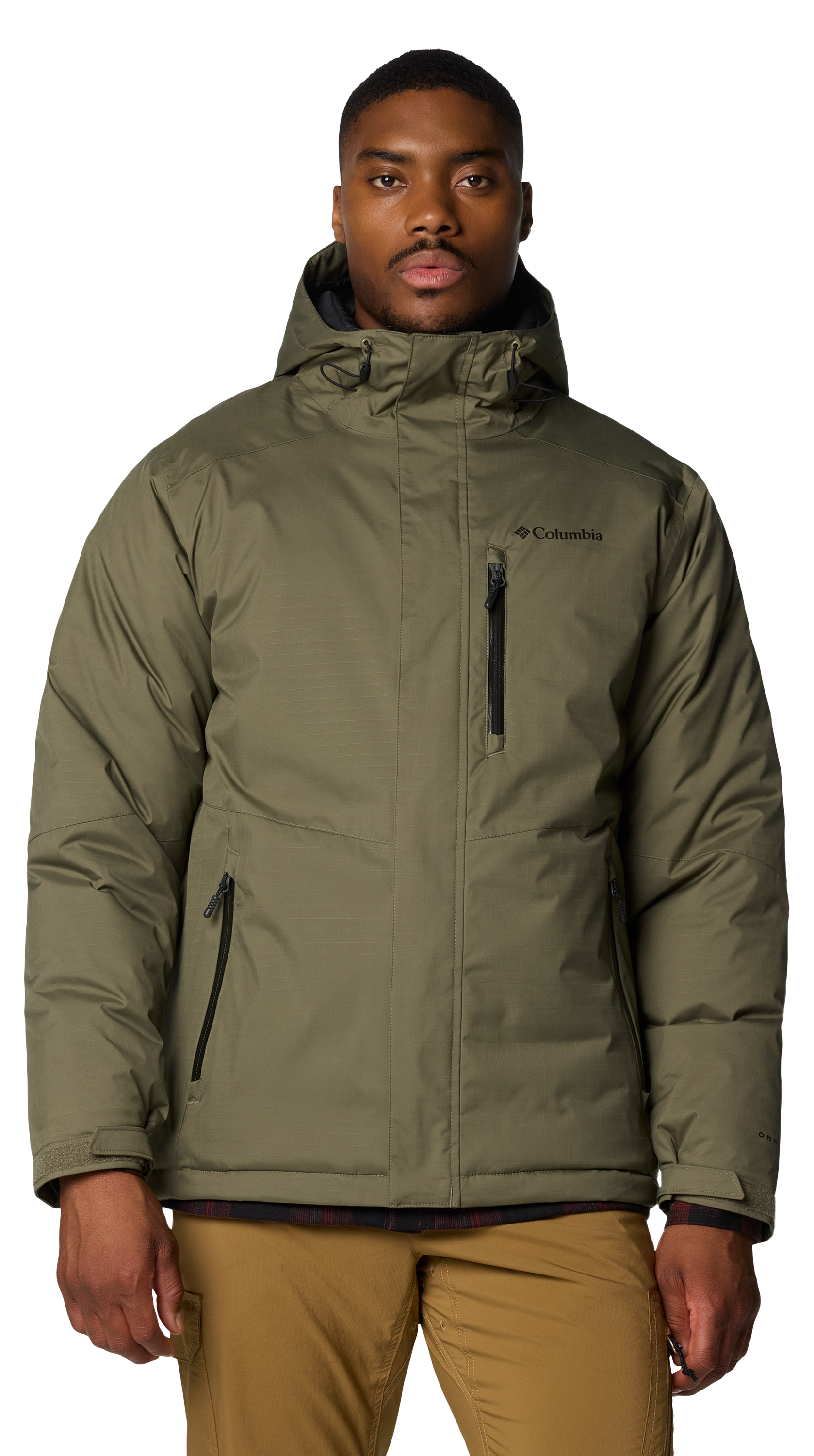 Image of Columbia Oak Harbor II Insulated Jacket for Men - Stone Green - S