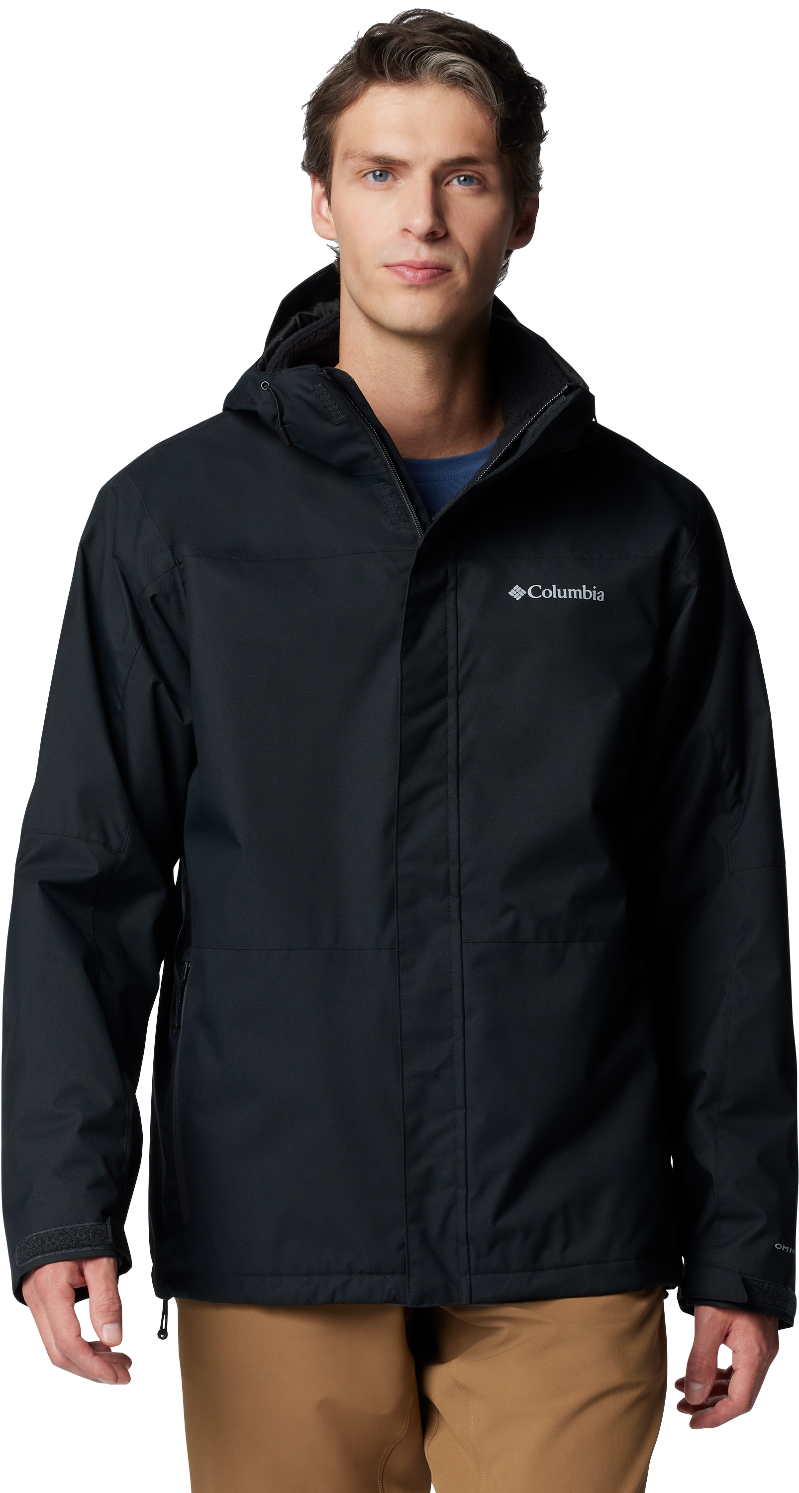 Image of Columbia Hikebound II Interchange Jacket for Men - Black - S