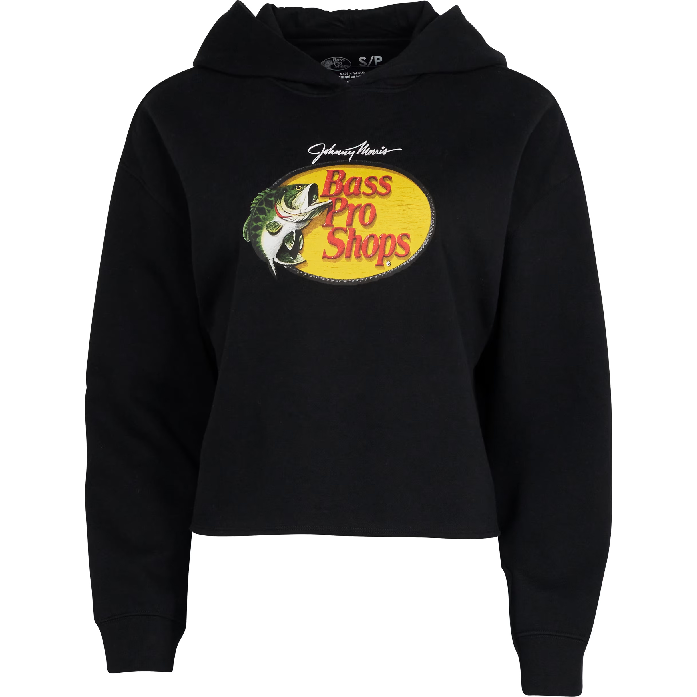 BASS PRO SHOPS Logo Cropped Long-Sleeve Hoodie for Ladies