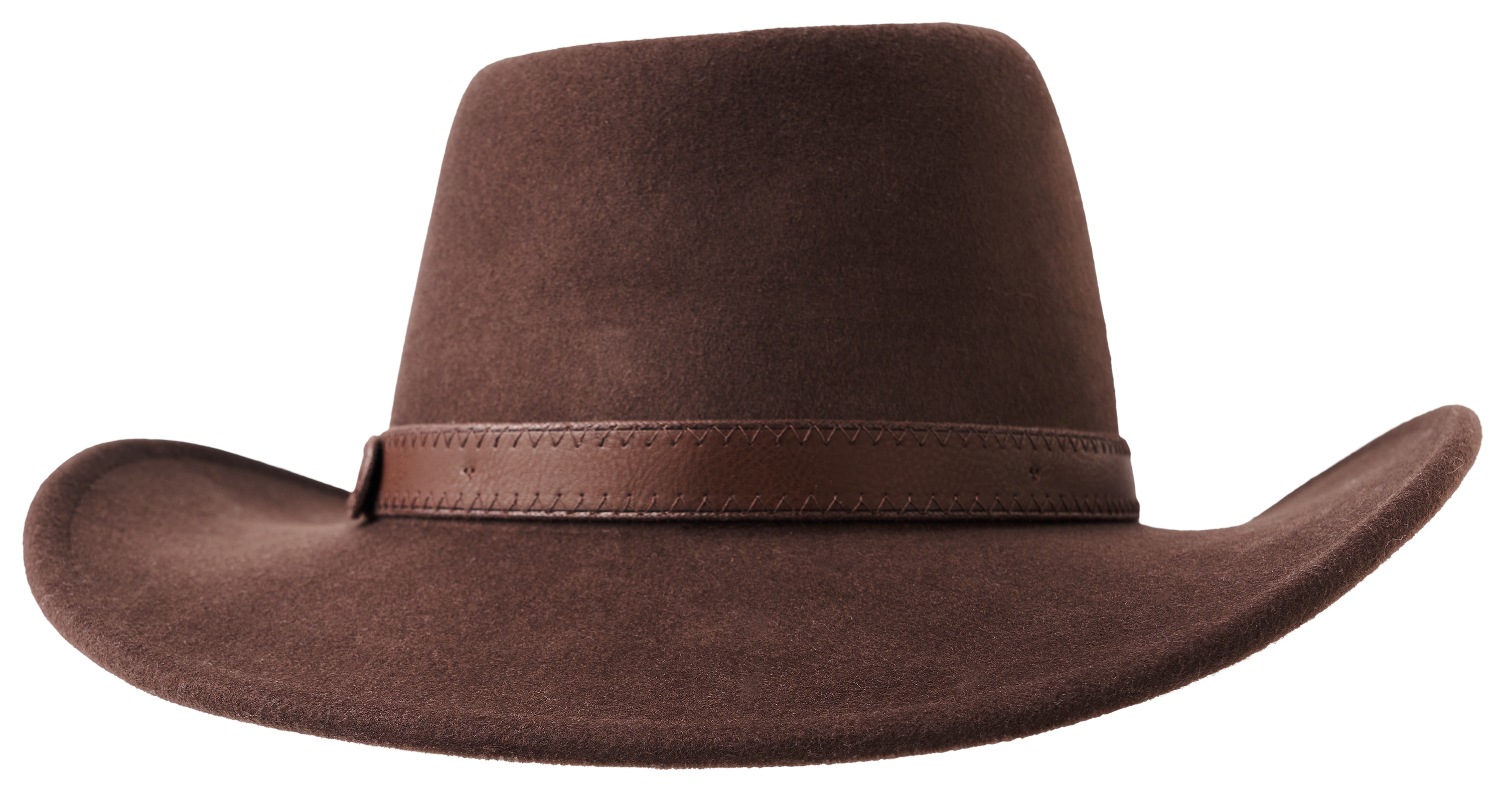 Image of RedHead All Seasons Wool Felt Outback Hat - Brown - S