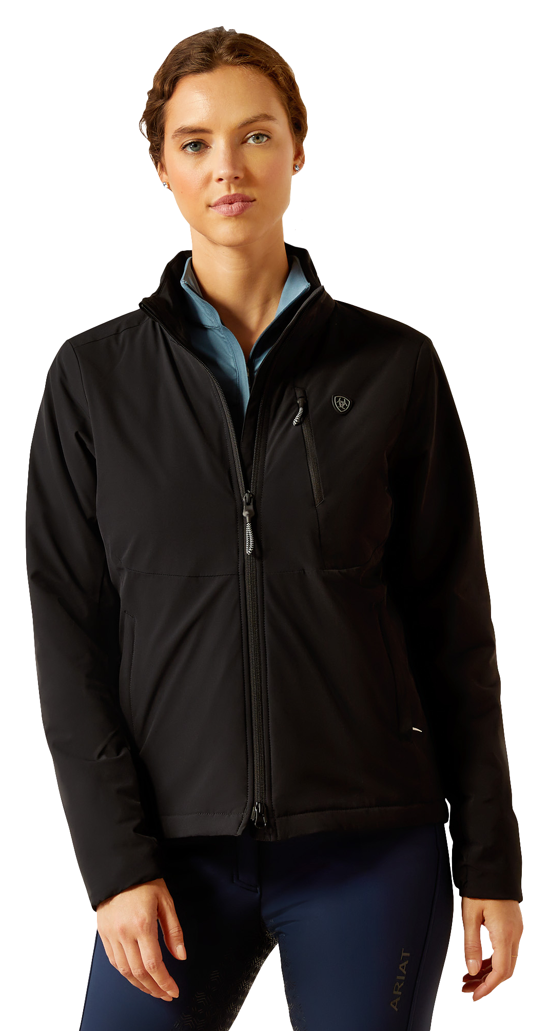 Image of Ariat Rion Stretchshell Jacket for Ladies - Black - S