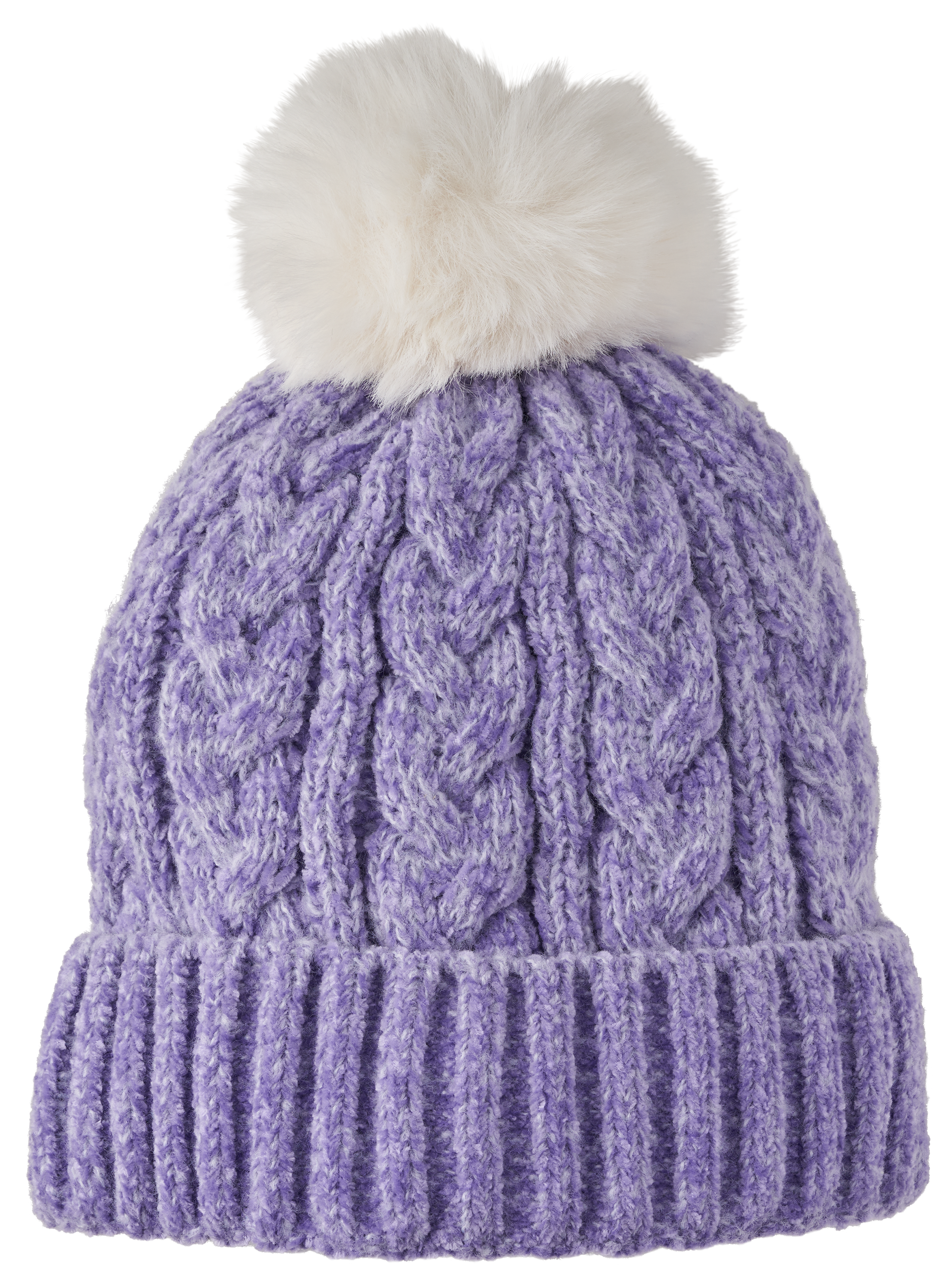 Image of Grand Sierra Chenille Pom Cuff Beanie for Kids