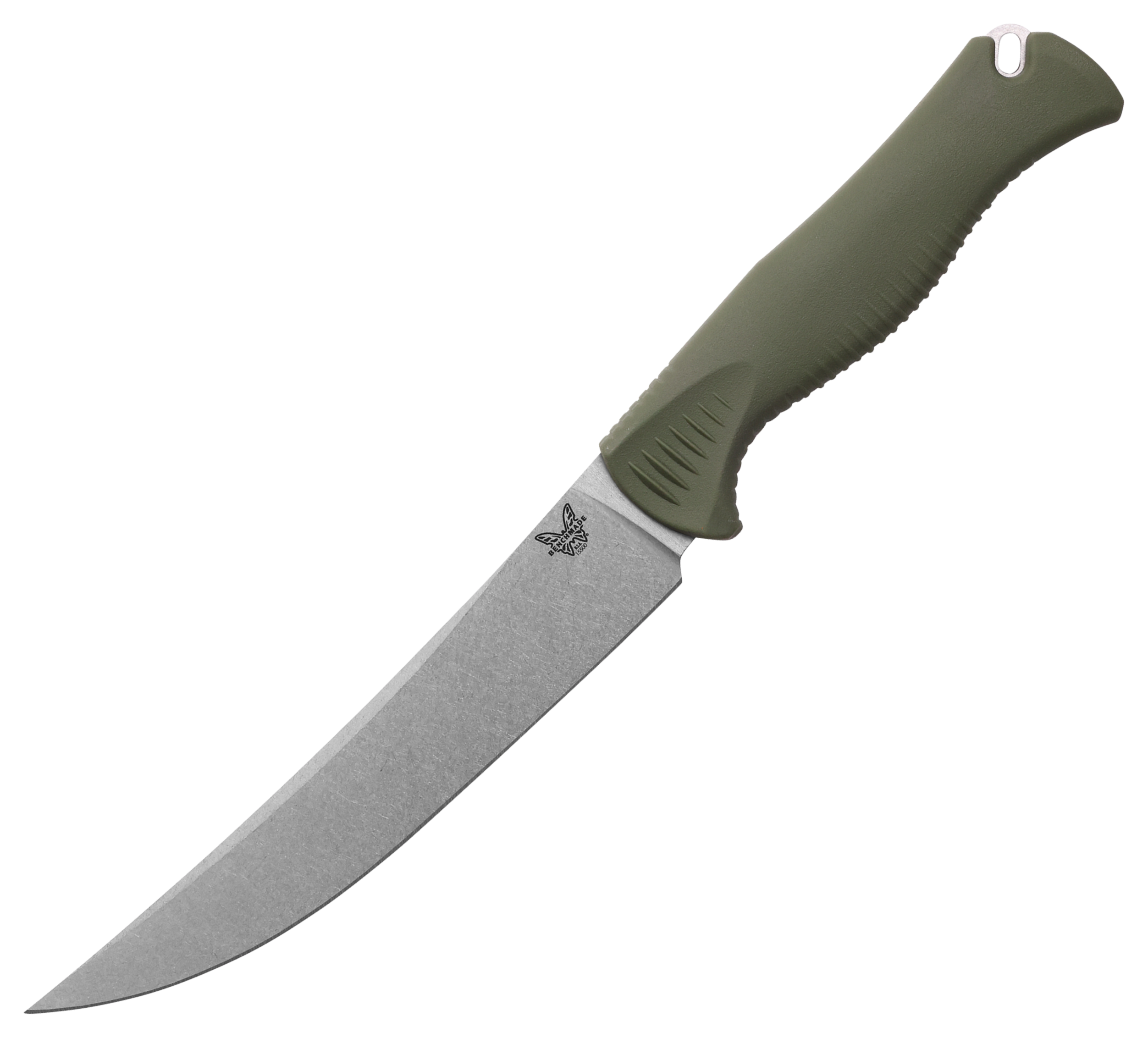 Image of "Benchmade Meatcrafter 6"" Fixed-Blade Hunting Knife with Santoprene Handle"