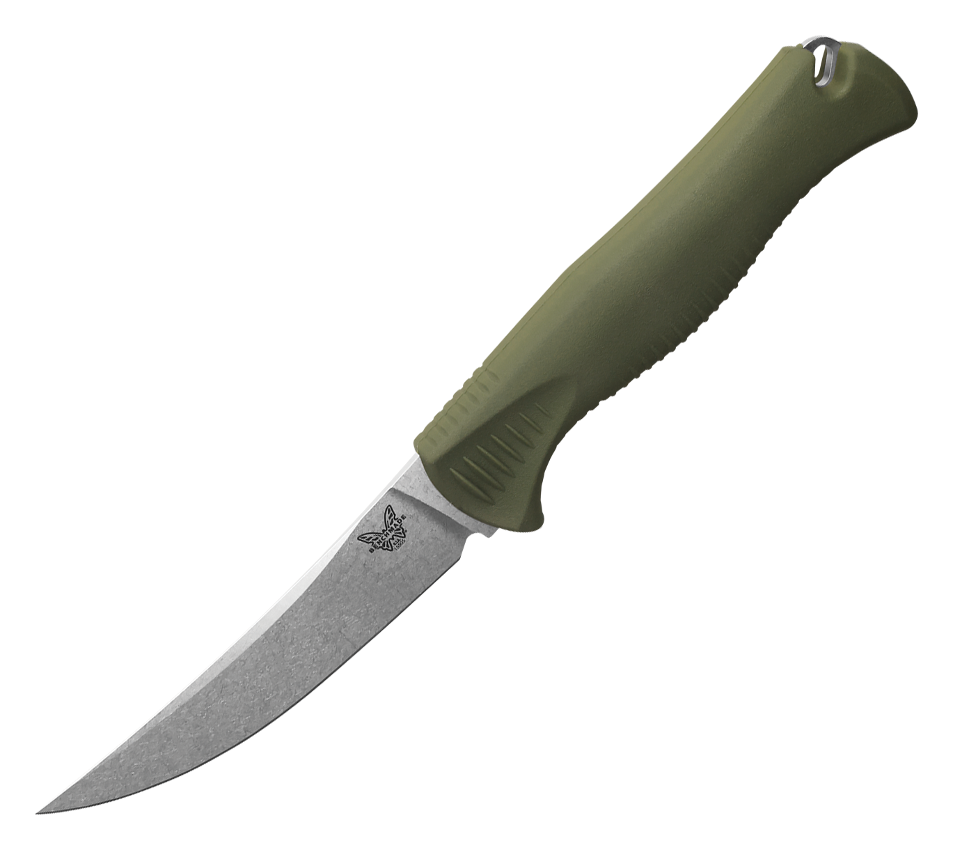 Image of "Benchmade Meatcrafter 4"" Fixed-Blade Knife with Santoprene Handle"