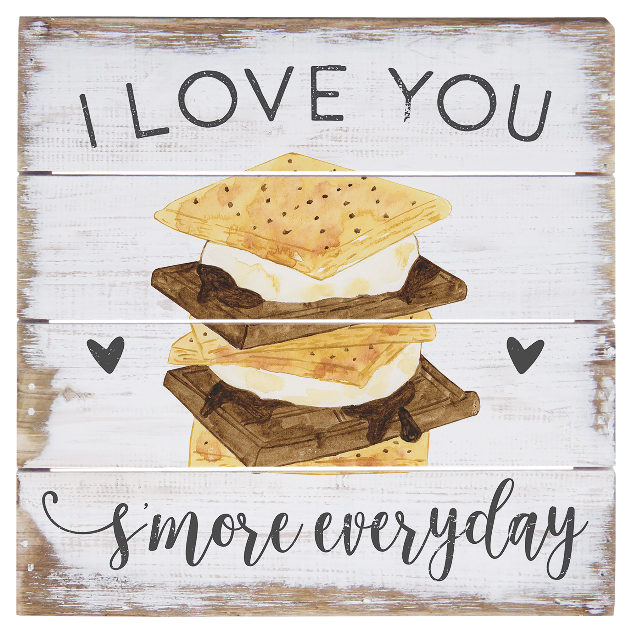 Sincere Surroundings I Love You S'more Perfect Pallet Petite Sign                                                               