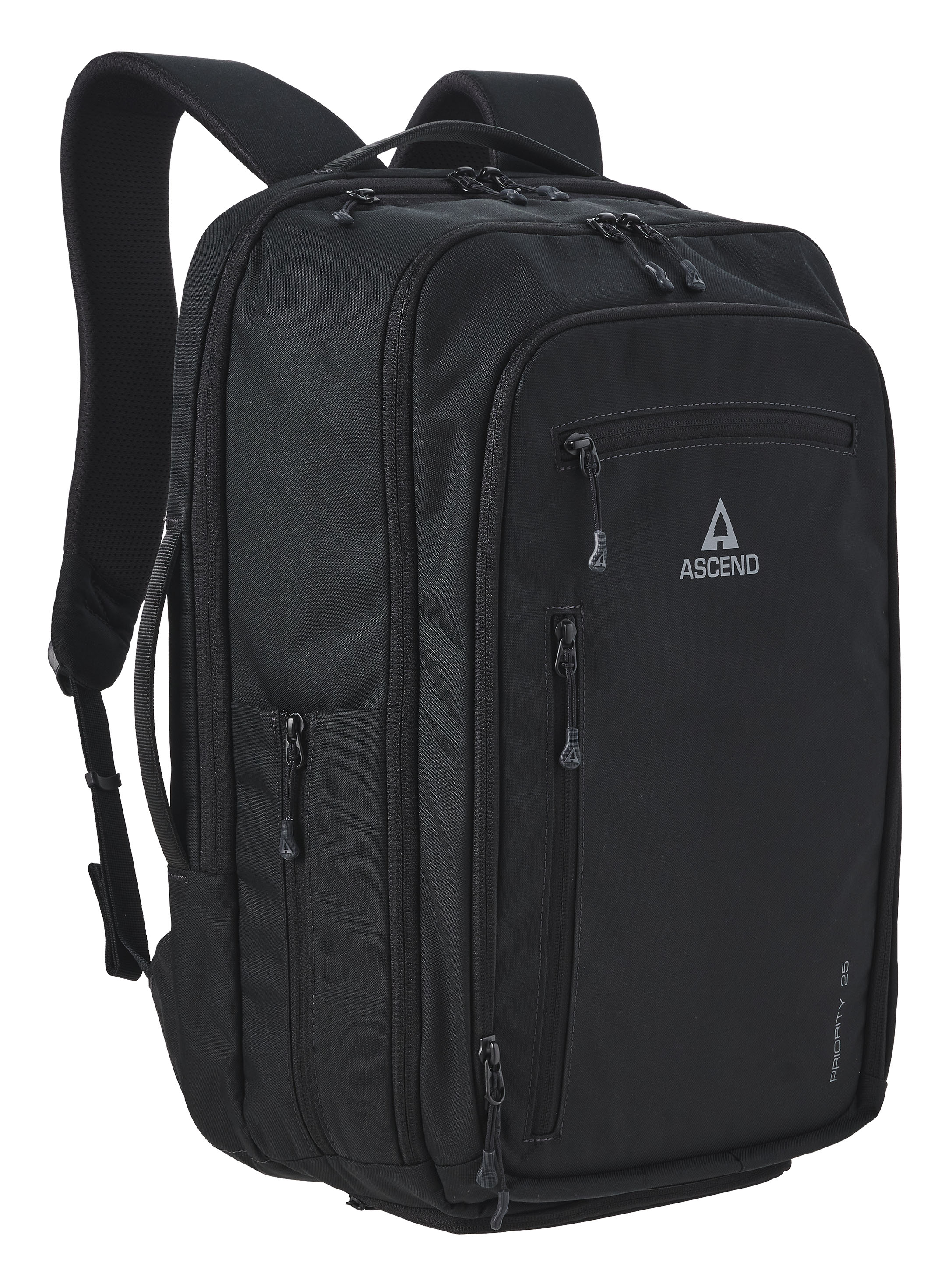 Image of Ascend Priority 25L Commuter Backpack - Black