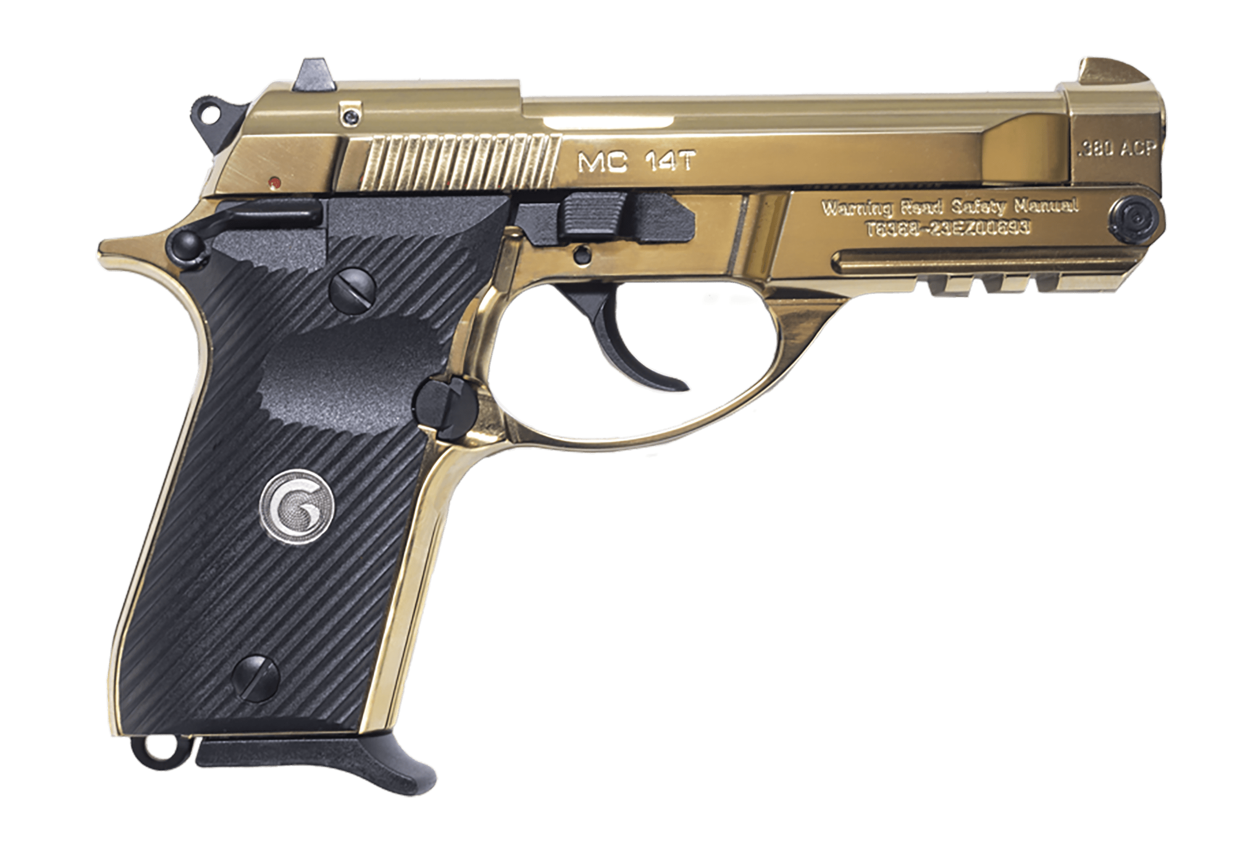 Image of EAA Girsan MC14T Tip-Up Solution Semi-Auto Pistol - Gold