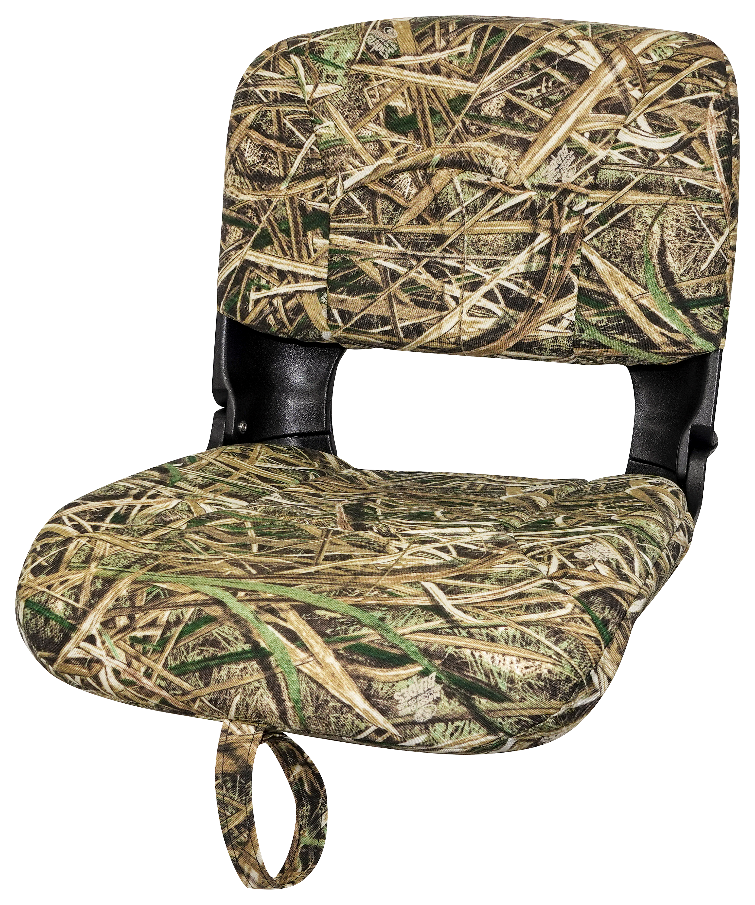Image of Tempress High-Back All Weather Boat Seat - Mossy Oak Shadow Grass Blades