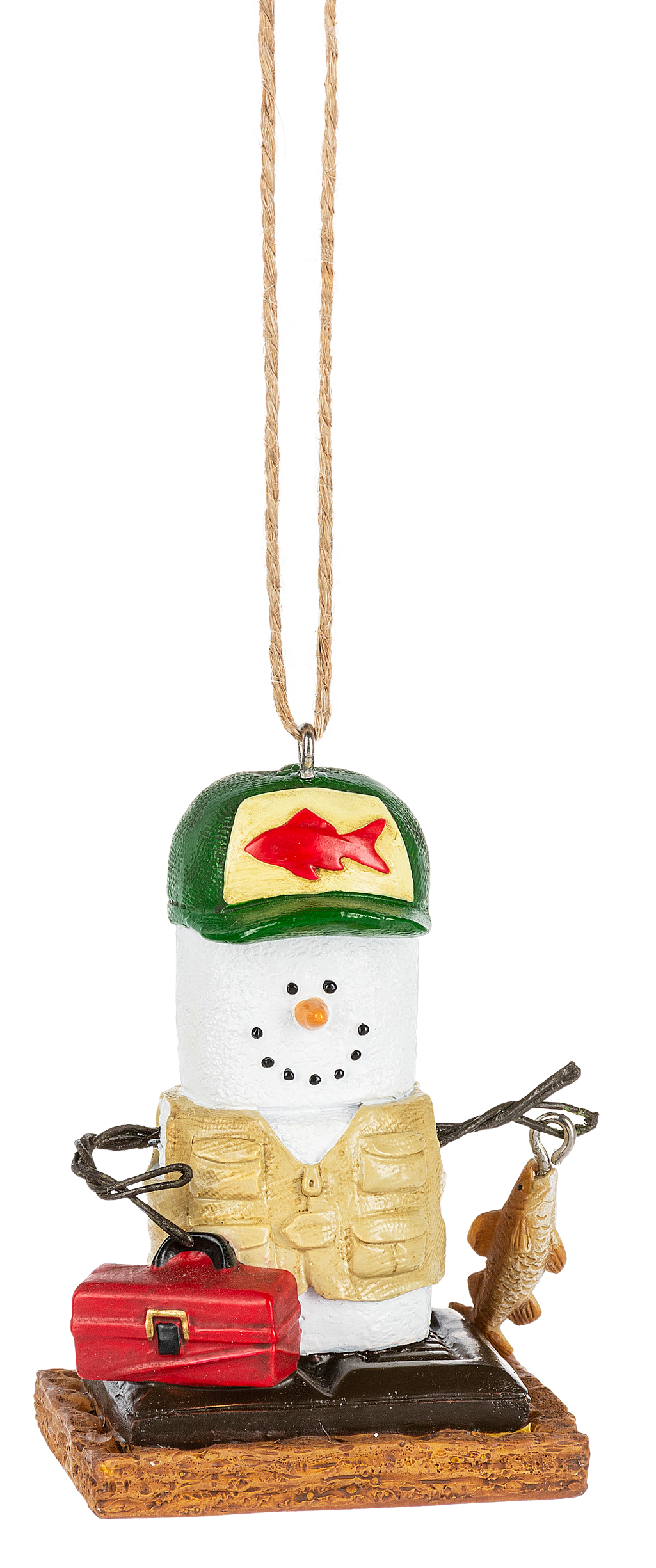GANZ S'More Fishing Ornament