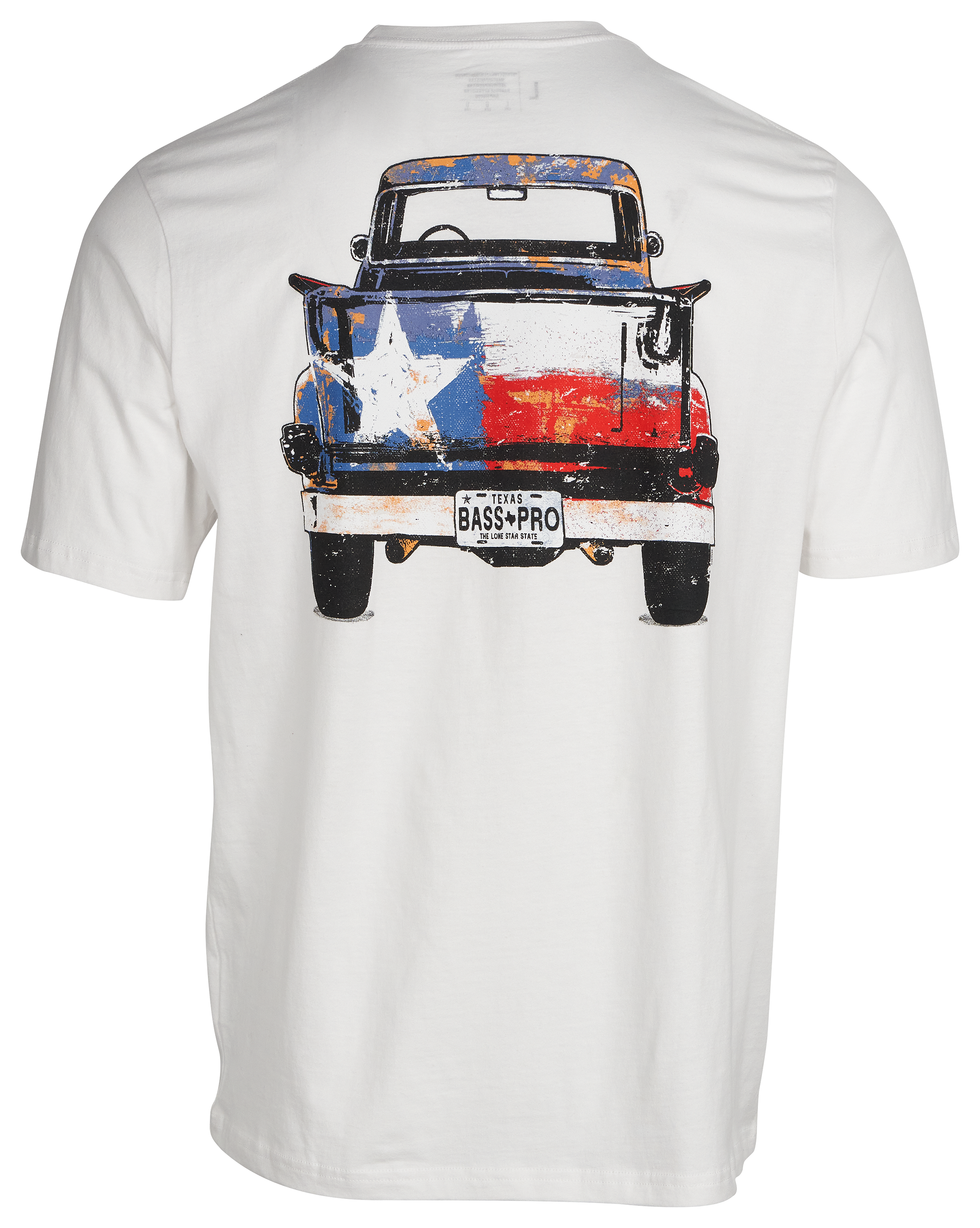 Image of Bass Pro Shops Classic Truck Short-Sleeve T-Shirt for Men - TX/White