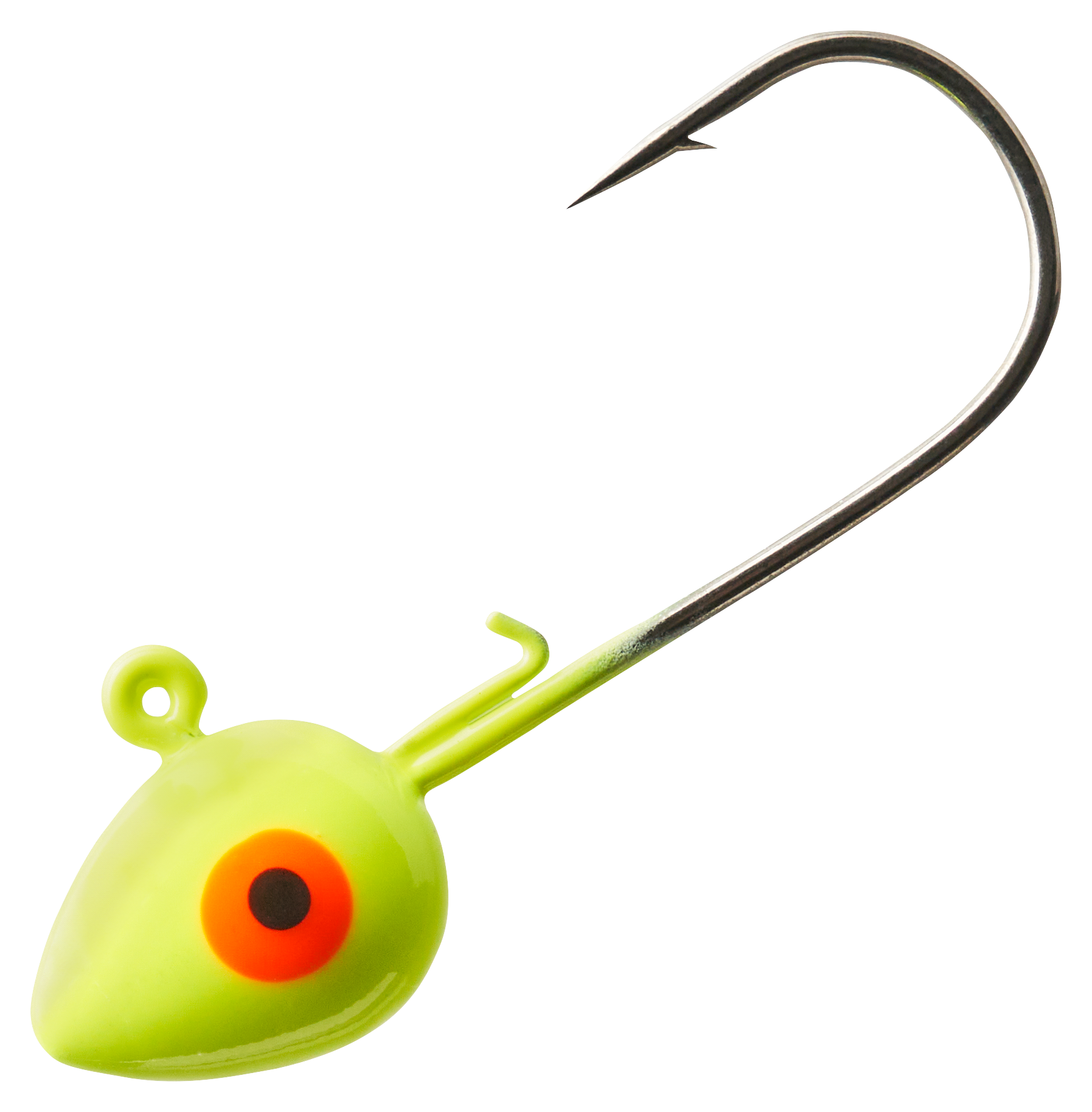 Image of Bass Pro Shops Crappie Maxx Pro Minnow Jighead - Chartreuse - 1/32 oz.