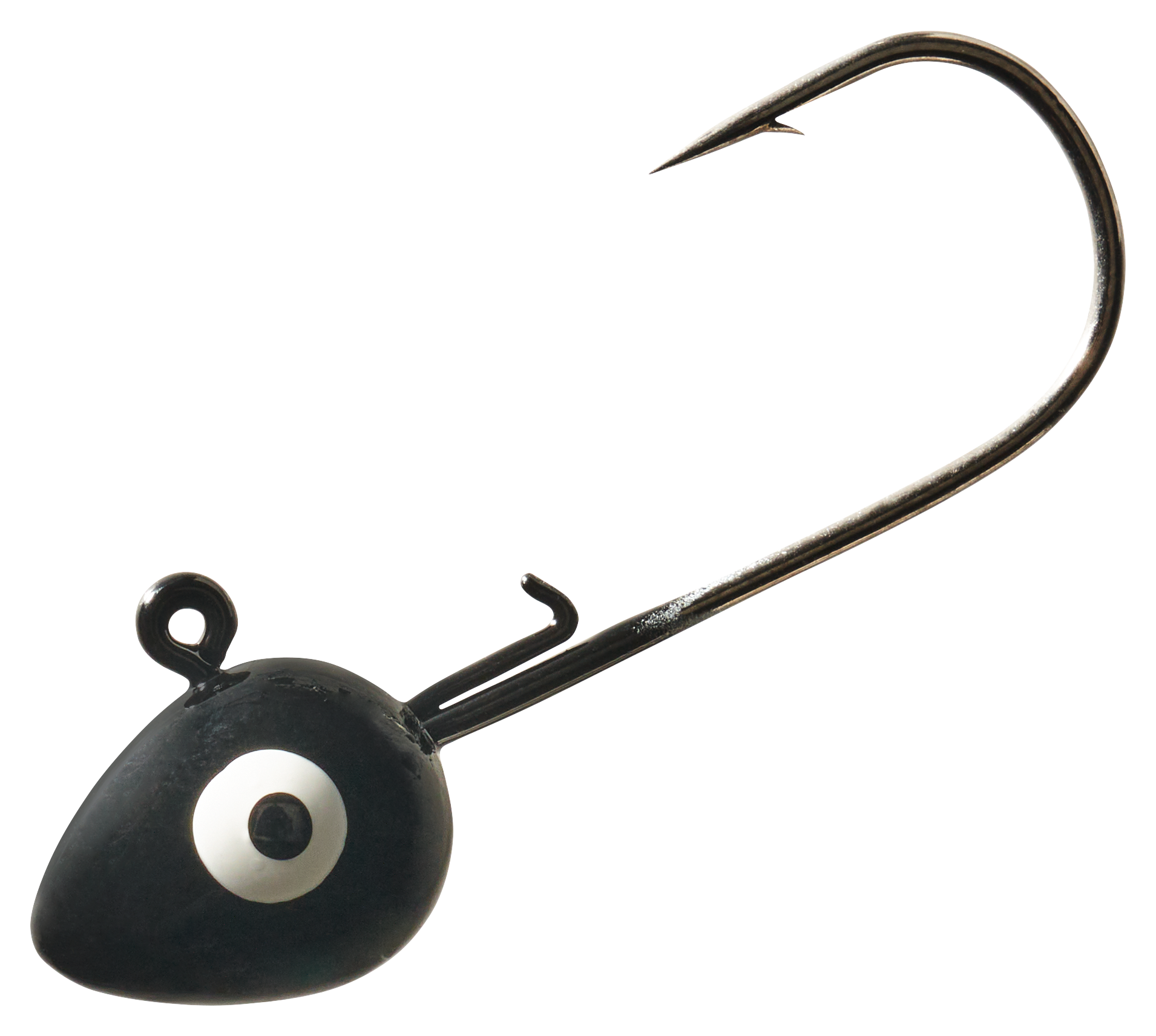 Image of Bass Pro Shops Crappie Maxx Pro Minnow Jighead - Black - 1/32 oz.
