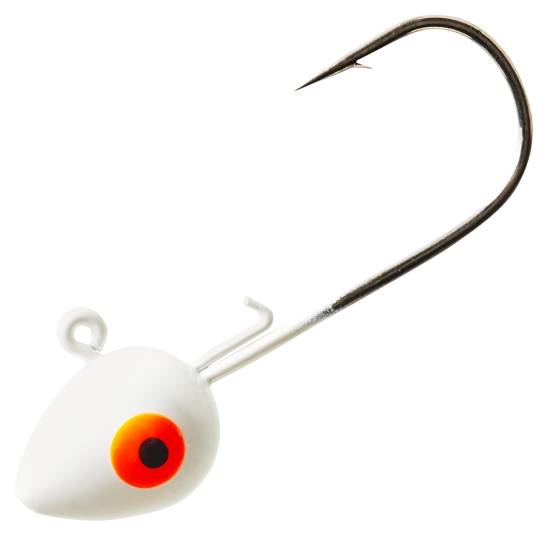 Image of Bass Pro Shops Crappie Maxx Pro Minnow Jighead - White - 1/8 oz.
