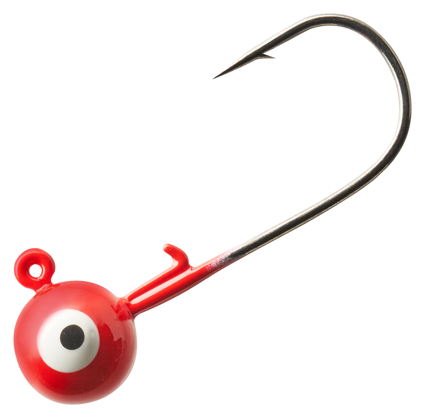 Image of Bass Pro Shops Crappie Maxx Pro Round Jighead - Red - 1/16 oz.