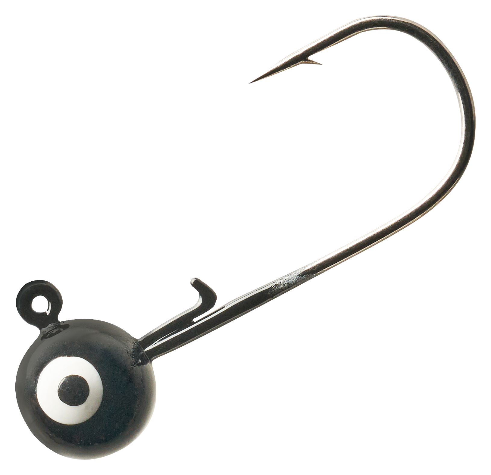 Image of Bass Pro Shops Crappie Maxx Pro Round Jighead - Black - 1/16 oz.