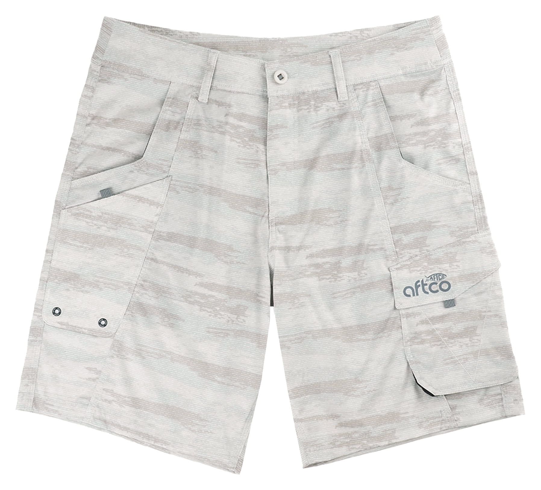 Image of AFTCO Tactical Fishing Shorts for Men - Pelican Shoreline Camo - 40