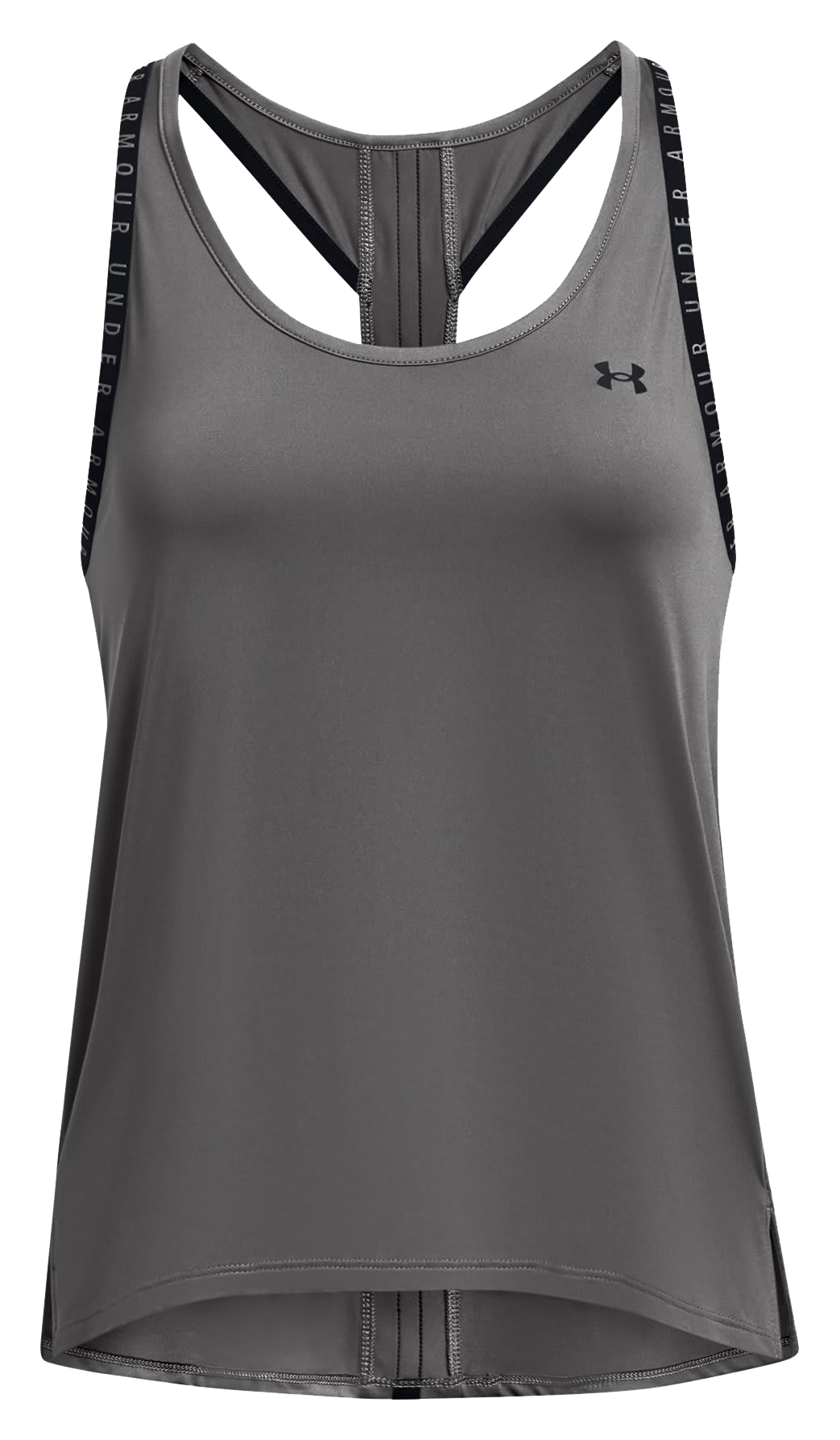 Image of Under Armour UA Knockout Tank Top for Ladies - Castlerock/Black