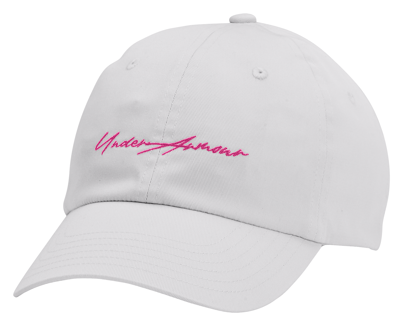 Image of Under Armour Favorite Sportstyle Cap for Ladies - Halo Gray/Astro Pink