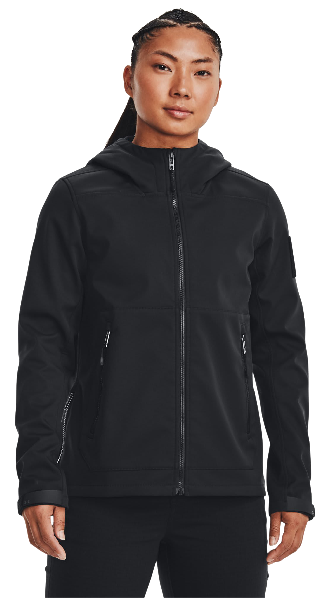 Image of Under Armour Tactical Softshell Jacket for Ladies - Black - XS