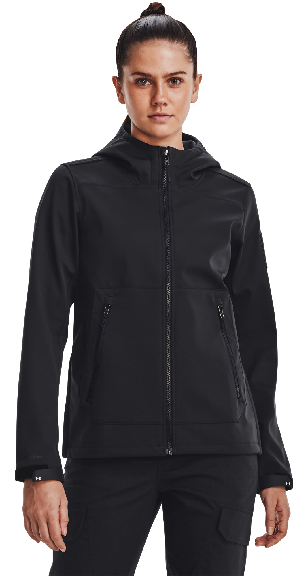 Image of Under Armour Tactical Softshell Jacket for Ladies - Dark Navy Blue - M