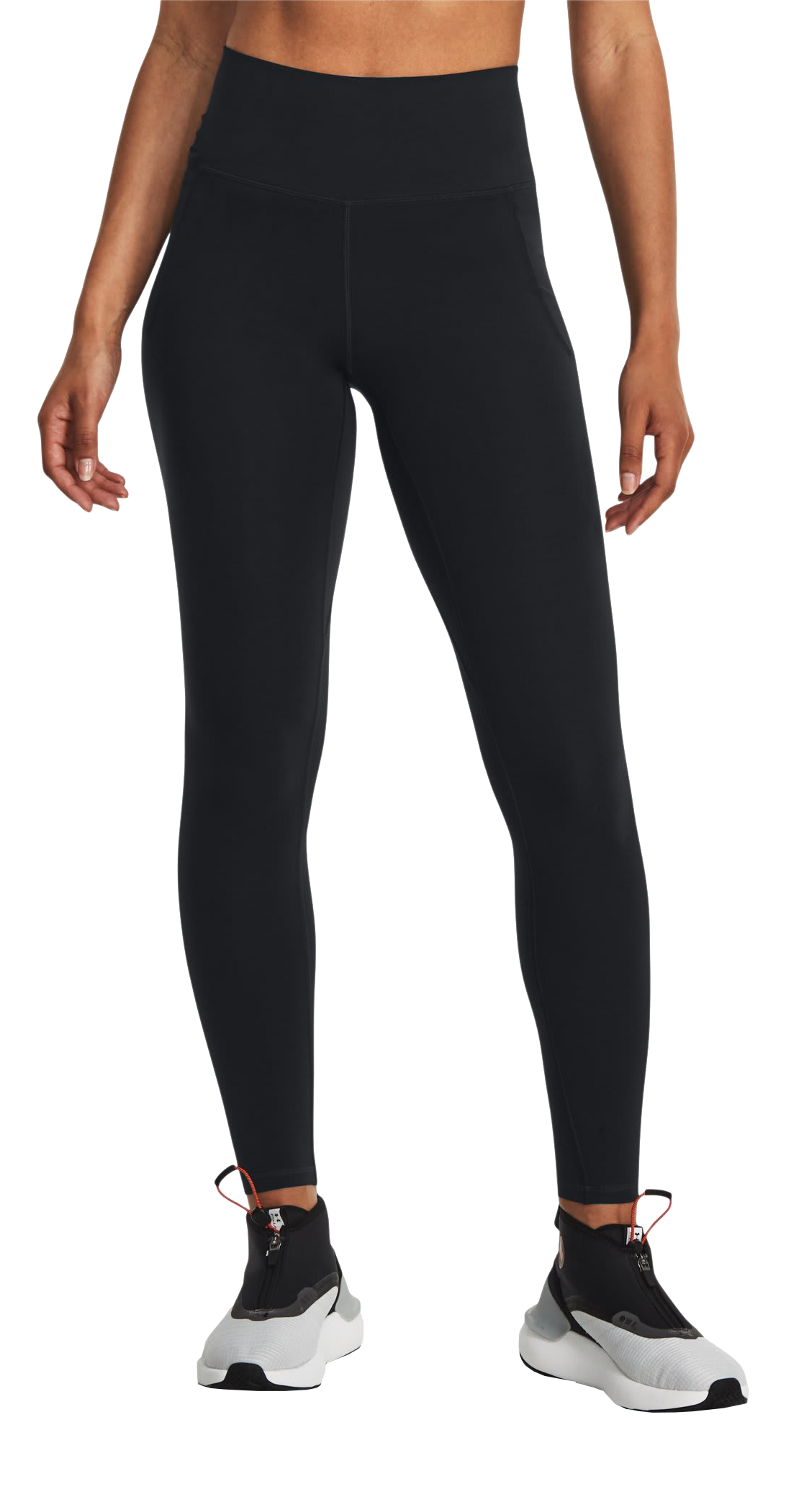 Image of Under Armour Meridian Leggings for Ladies - Black/Black - S - Regular