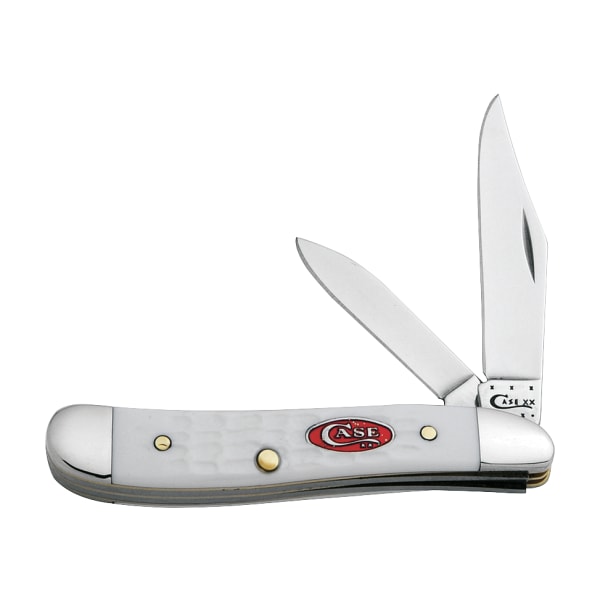 Case SparXX Standard Jig White Synthetic Peanut Knife