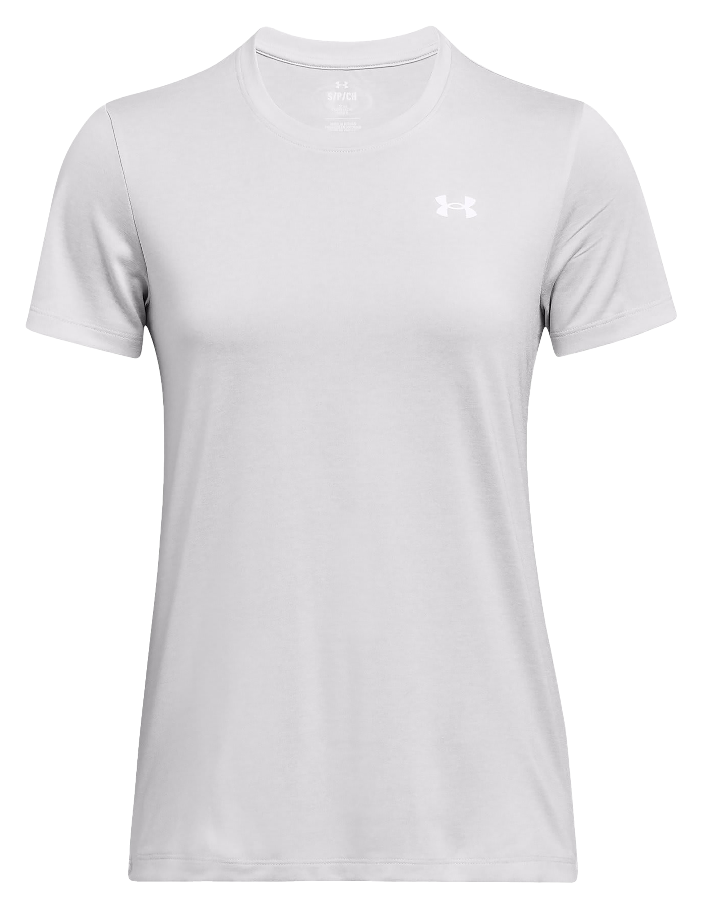 Image of Under Armour Tech Twist Short-Sleeve T-Shirt - Halo Gray/White