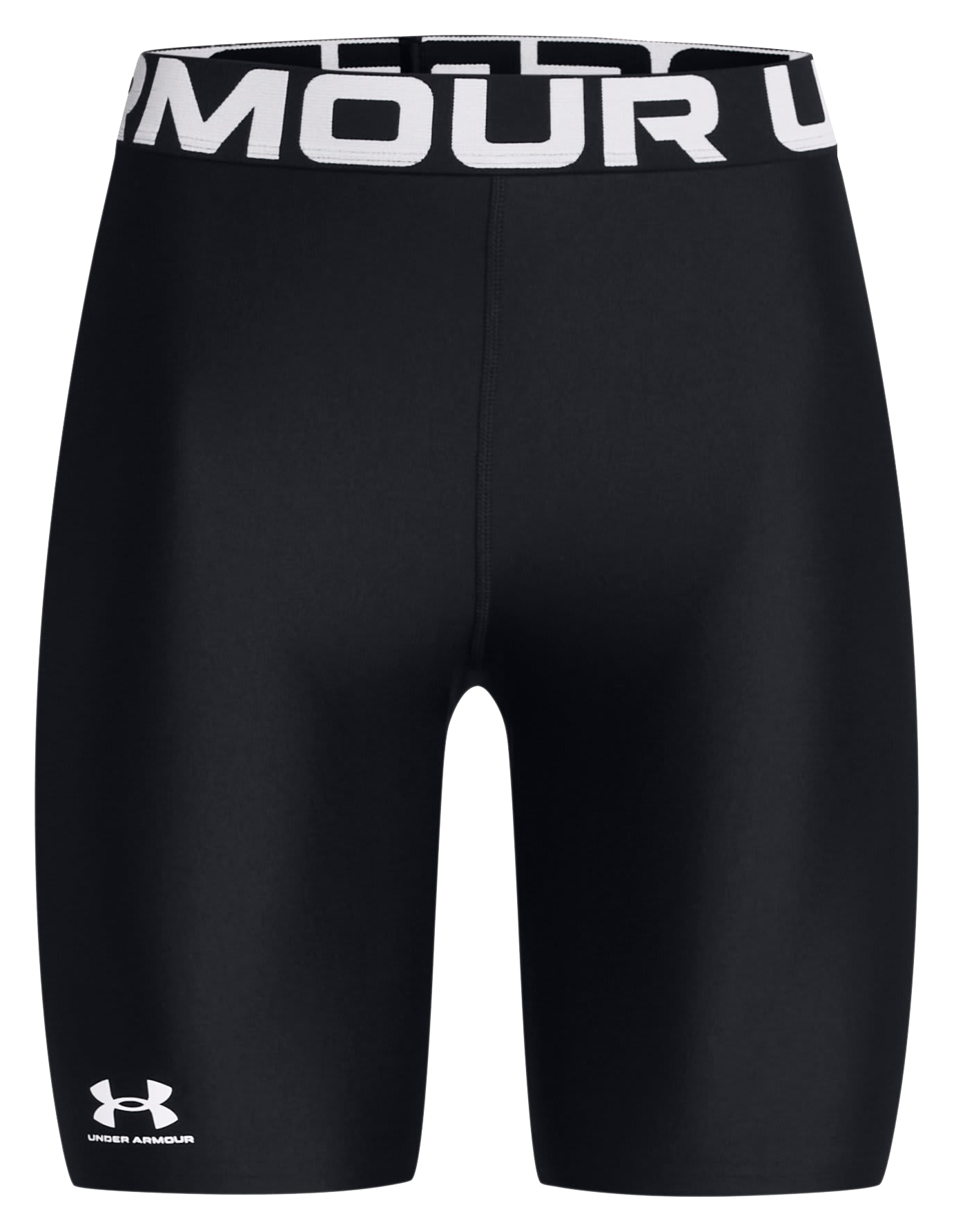 Under Armour HeatGear 8"" Shorts for Ladies - Black/White - XS