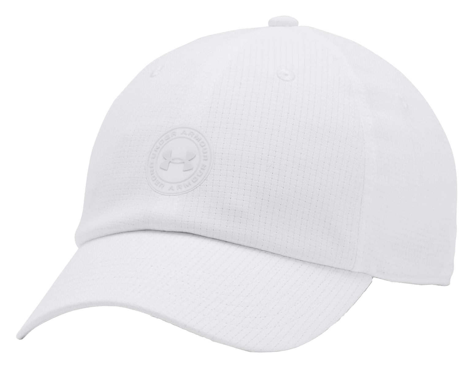 Image of Under Armour Iso-Chill ArmourVent Adjustable Cap for Ladies - White/Distant Gray